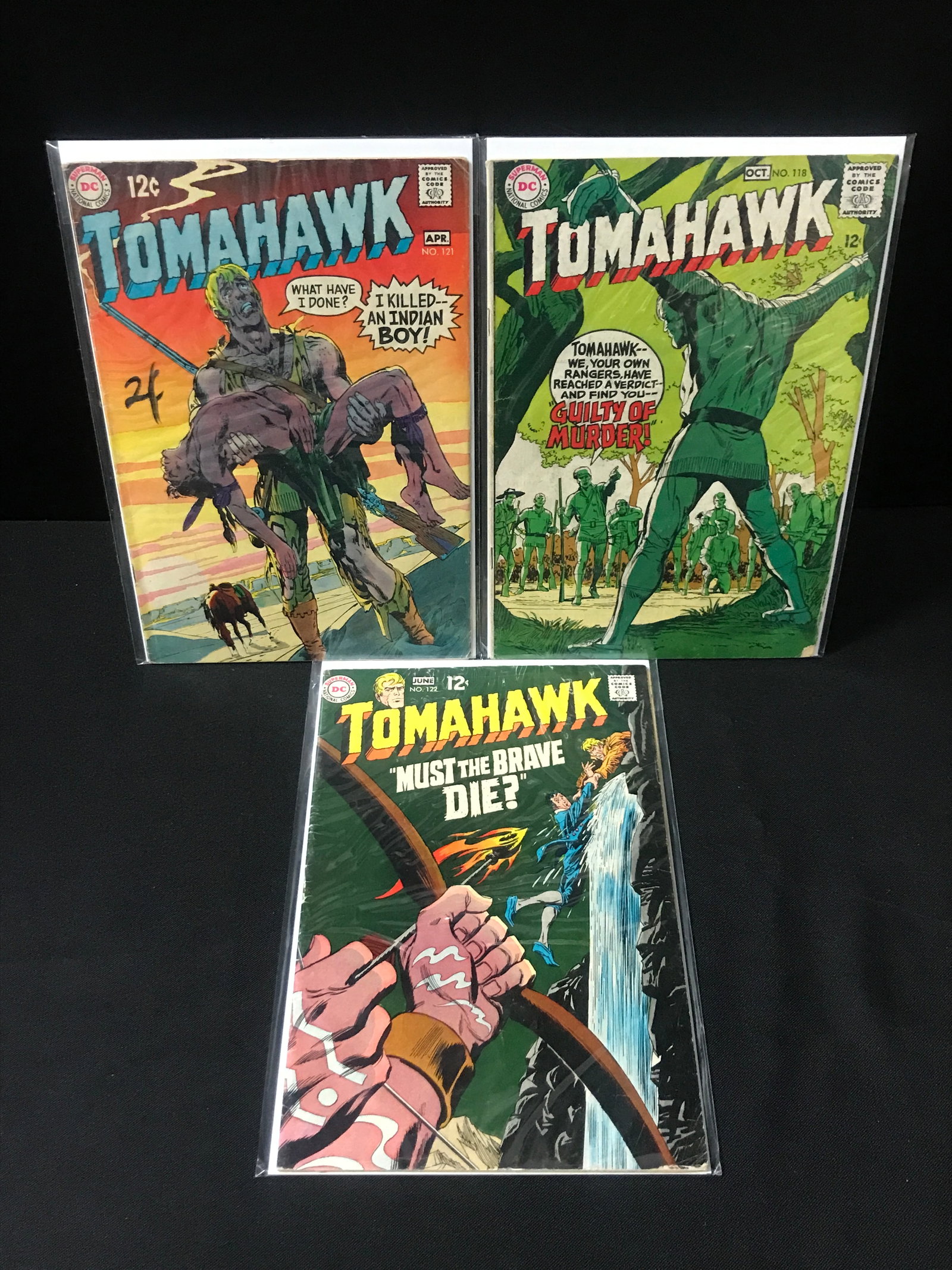 LOT OF 3 TOMAHAWK COMICS - DC COMICS (1 of 1)