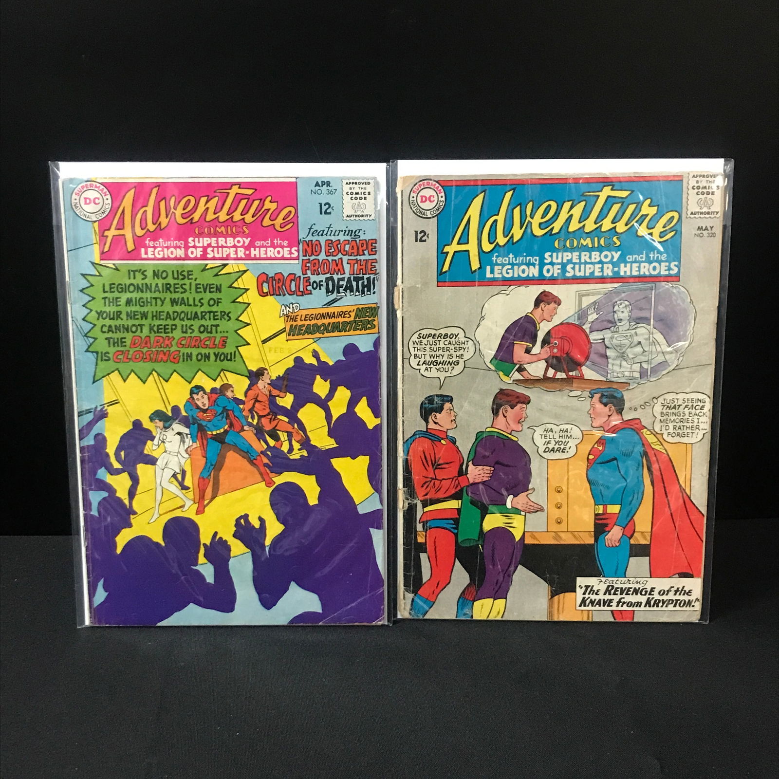 LOT OF 2 ADVENTURE COMICS #320 & #367 - DC COMICS: Prices are in Canadian dollars