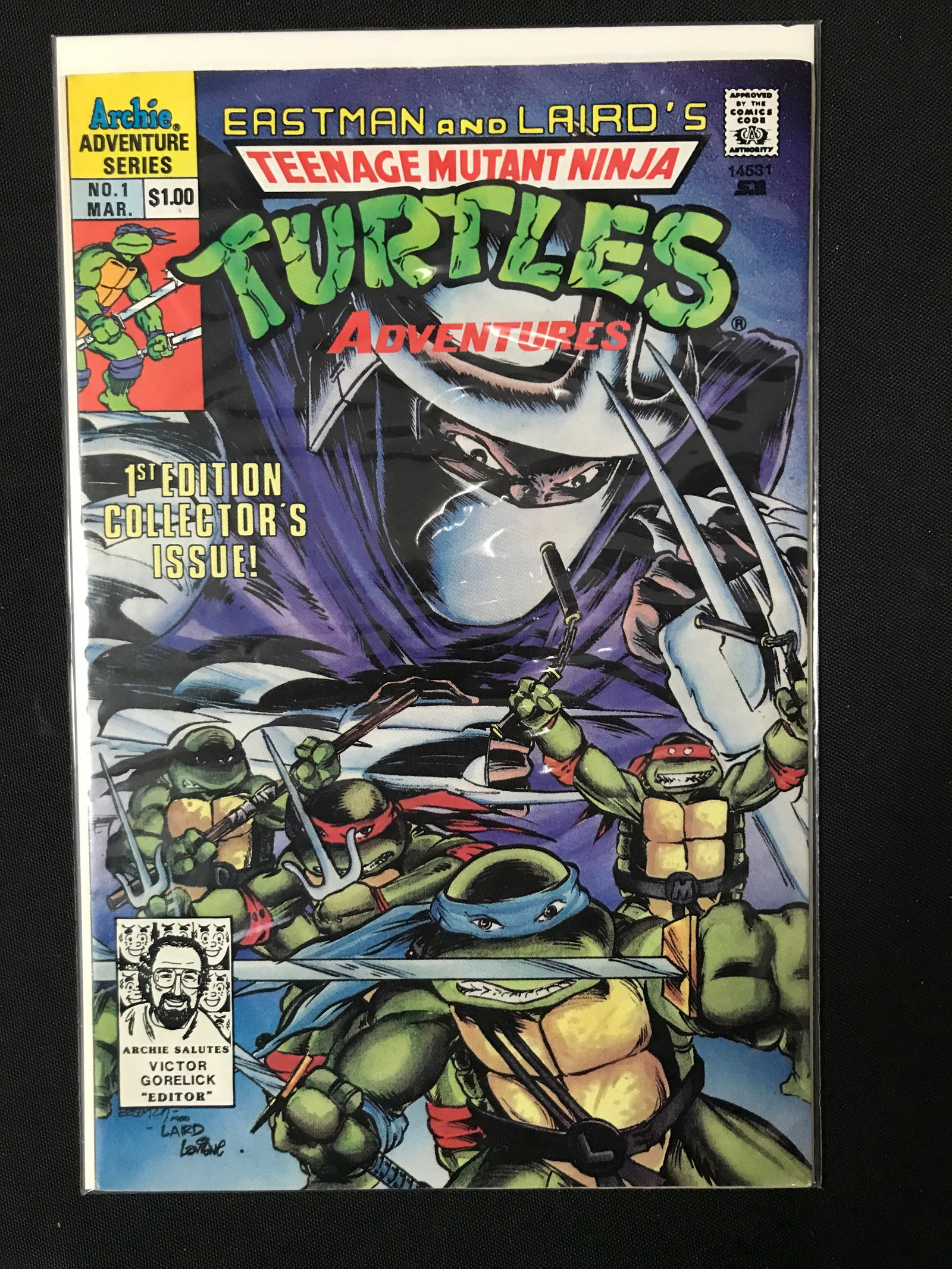 TEENAGE MUTANT NINJA TURTLES ADVENTURES #1 - ARCHIE ADVENTURE SERIES: Prices are in Canadian dollars