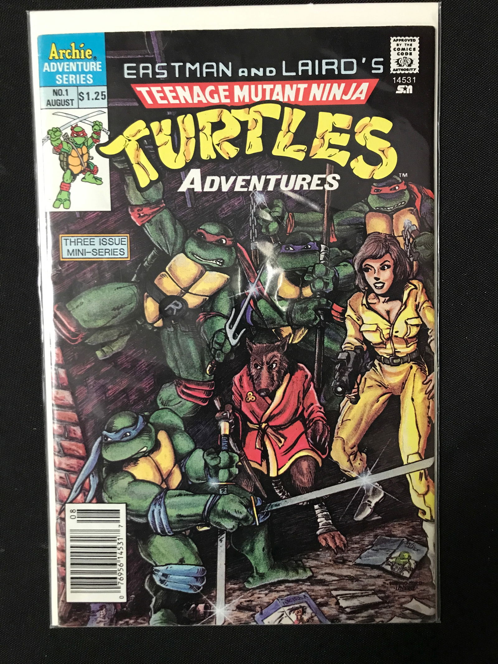 TEENAGE MUTANT NINJA TURTLES ADVENTURES #1 - ARCHIE ADVENTURE SERIES: Prices are in Canadian dollars