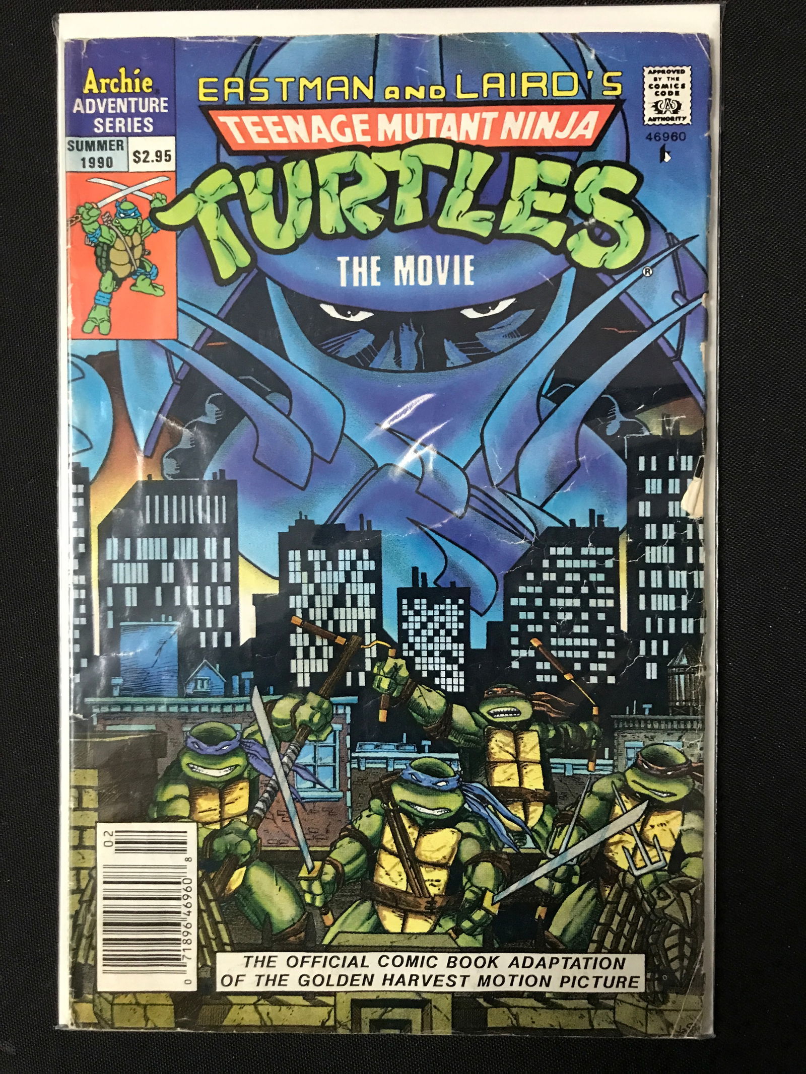 TEENAGE MUTANT NINJA TURTLES THE MOVIE (1990) - ARCHIE ADVENTURE SERIES: Prices are in Canadian dollars