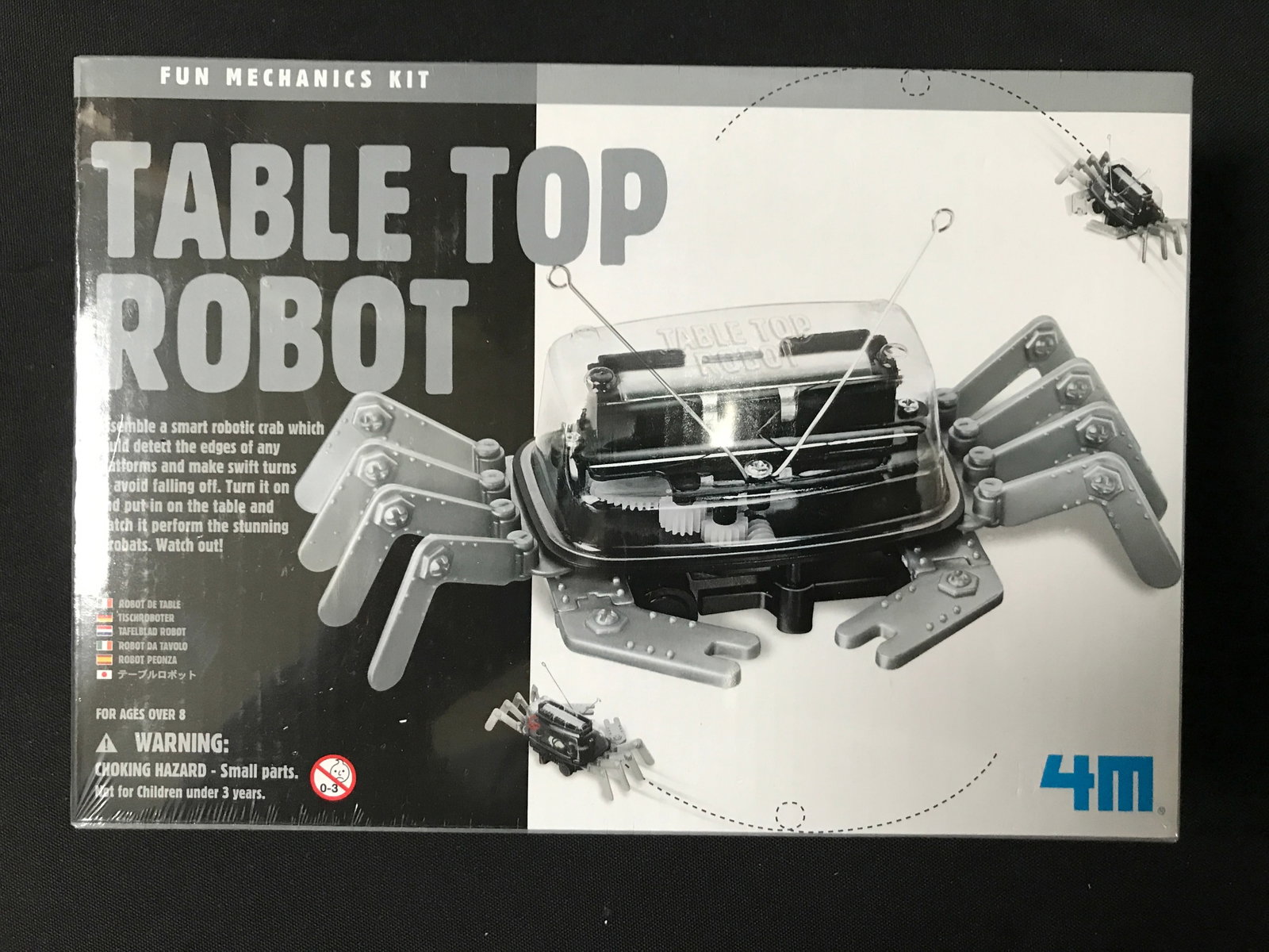 SEALED FUN MECHANICS KIT TABLE TOP ROBOT IN ORIGINAL PACKAGING: Prices are in Canadian dollars