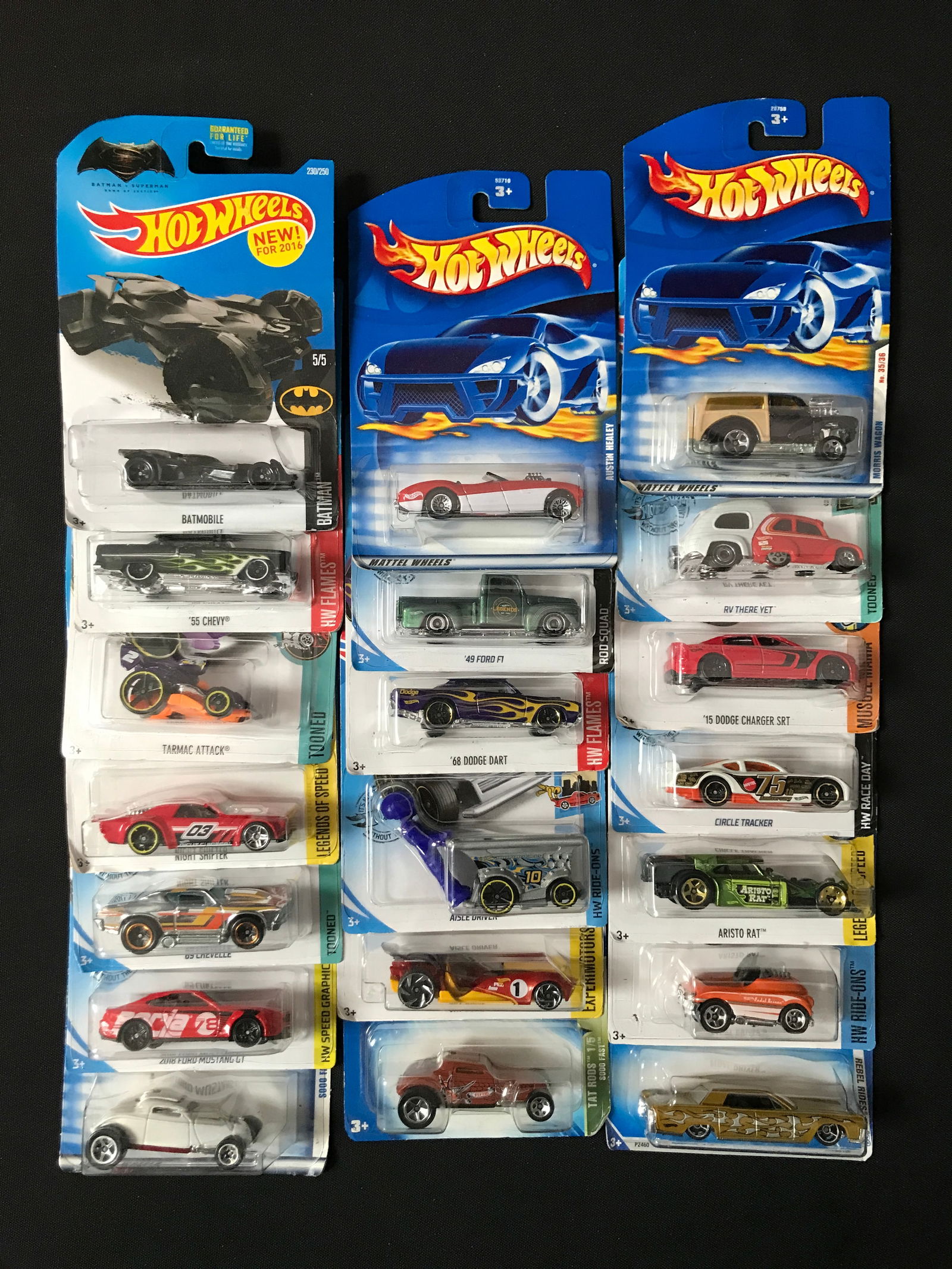 LOT OF 20 HOT WHEELS IN ORIGINAL PACKAGING: Prices are in Canadian dollars