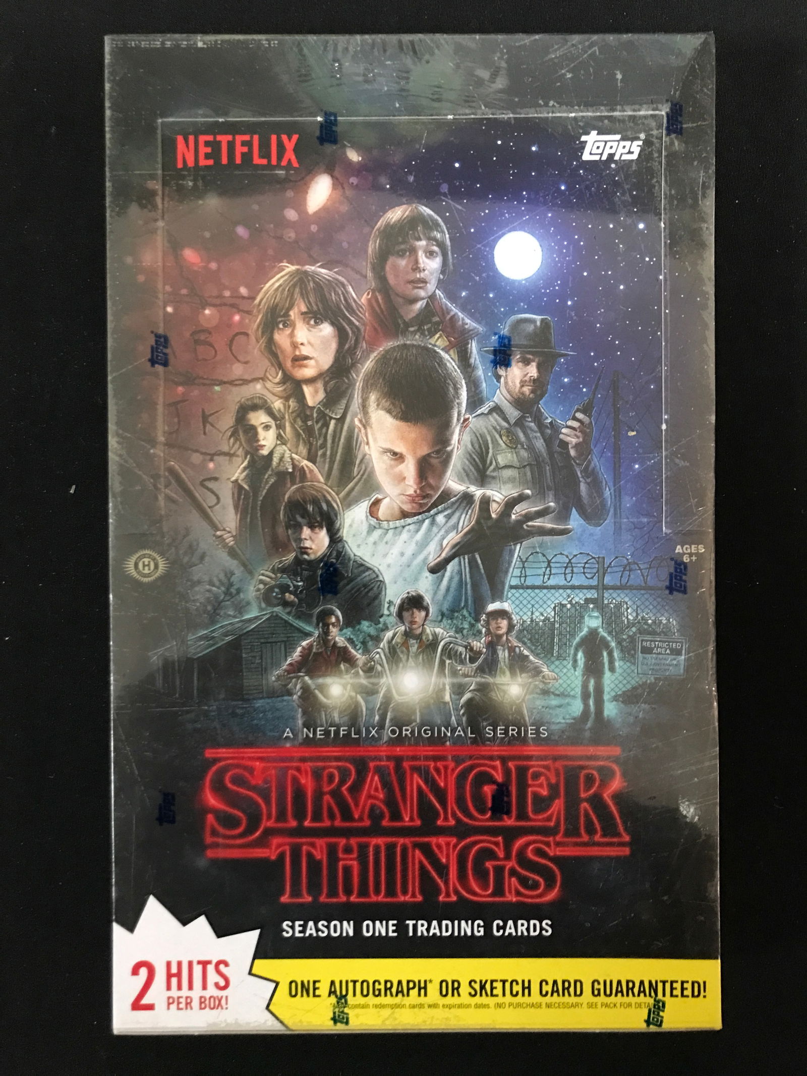 TOPPS NETFLIX STRANGER THINGS SEASON ONE SEALED TRADING CARDS BOX: Prices are in Canadian dollars