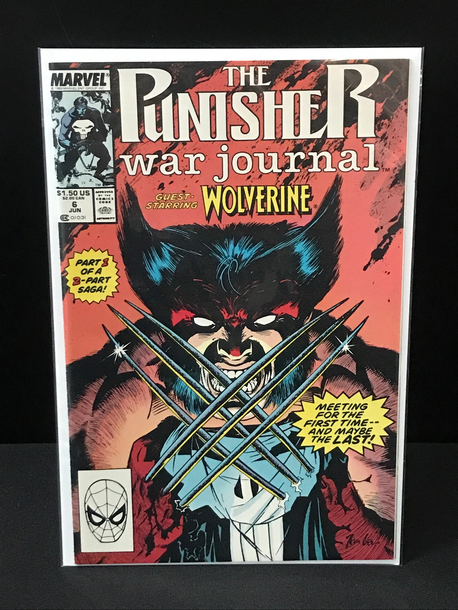 THE PUNISHER WAR JOURNAL #6 - MARVEL COMICS: Prices are in Canadian dollars