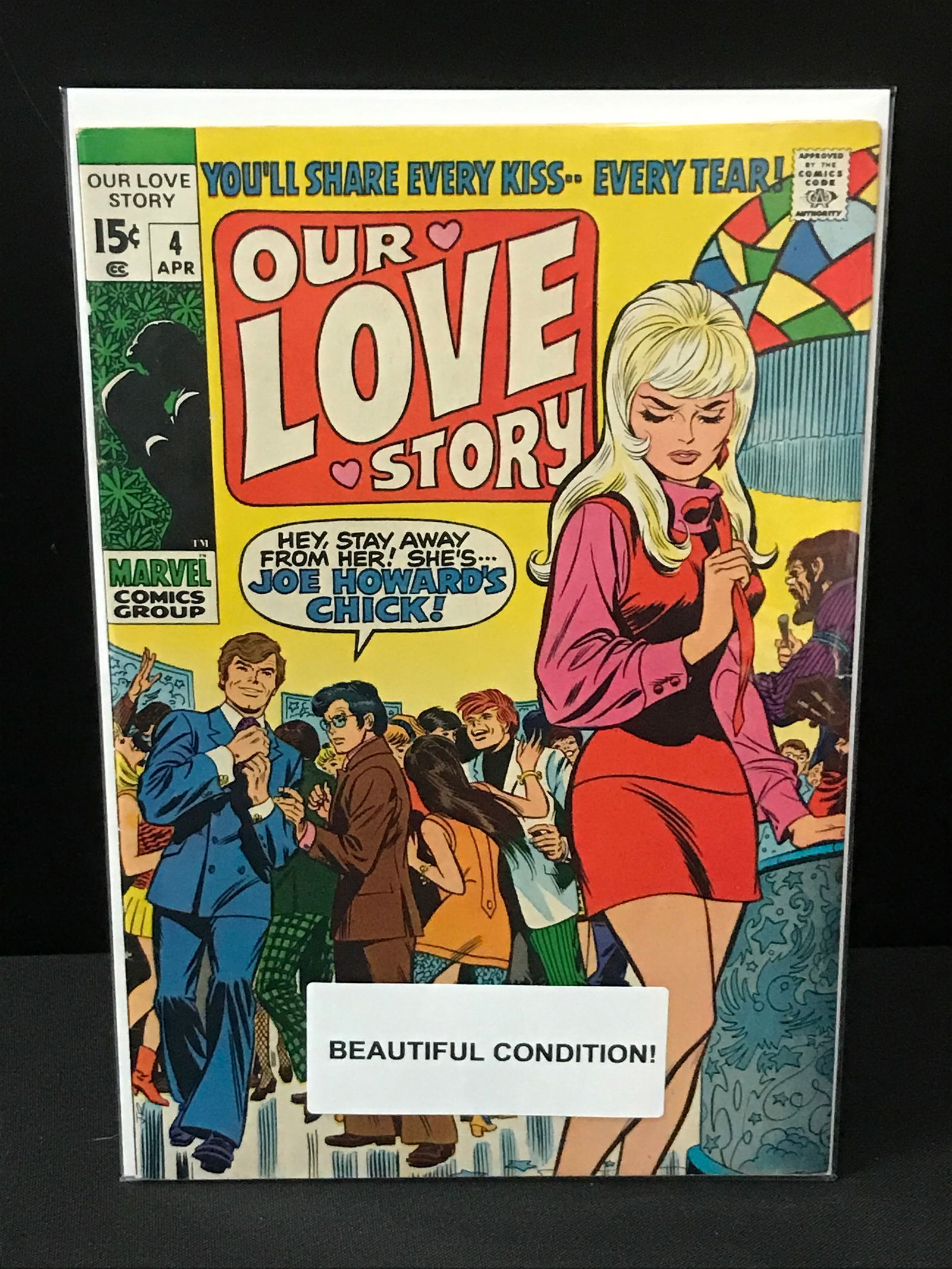 OUR LOVE STORY #4 - MARVEL COMICS: Prices are in Canadian dollars