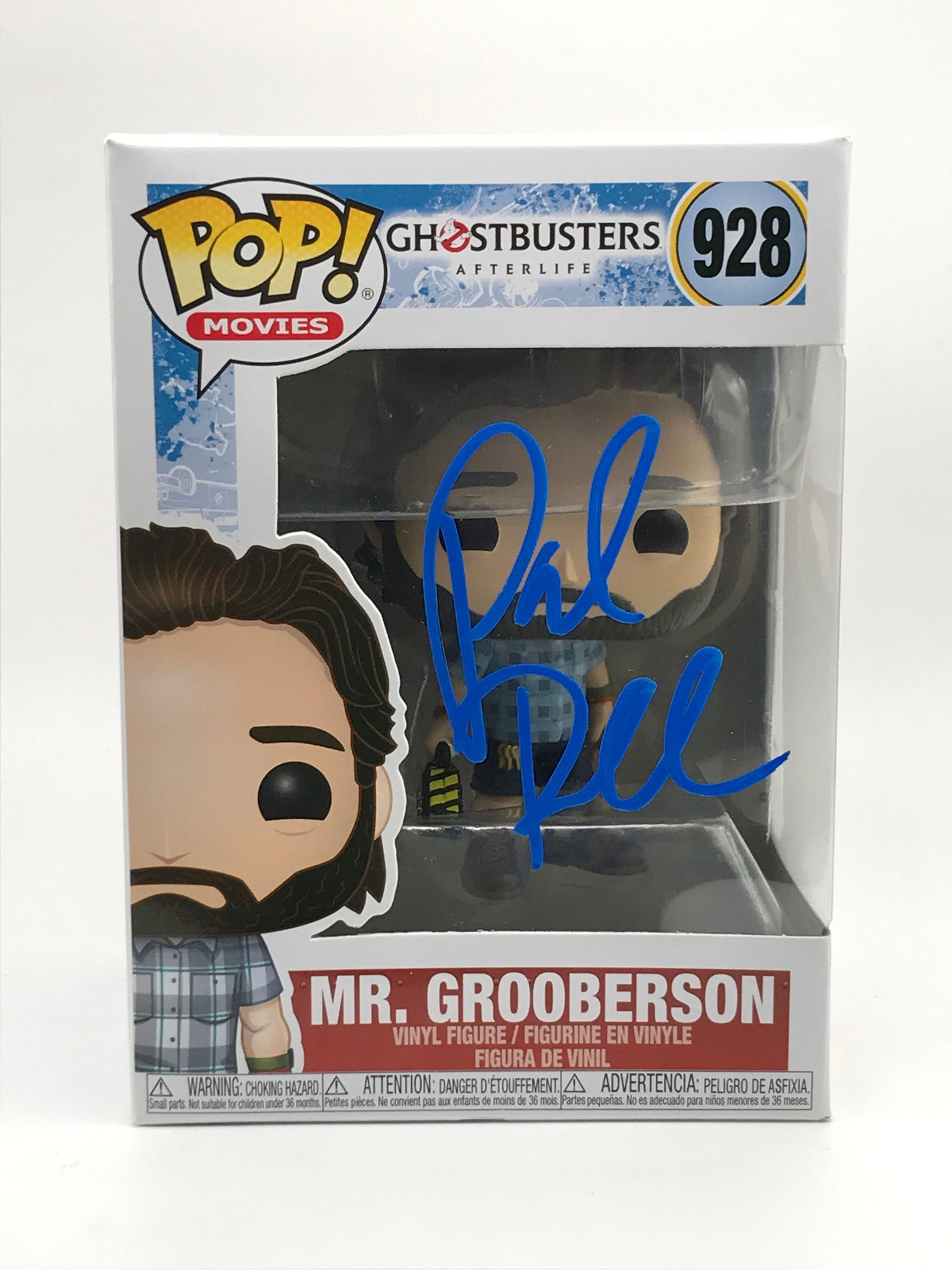 PAUL RUDD SIGNED MR. GROBERSON FUNKO POP - KB COA: Prices are in Canadian dollars