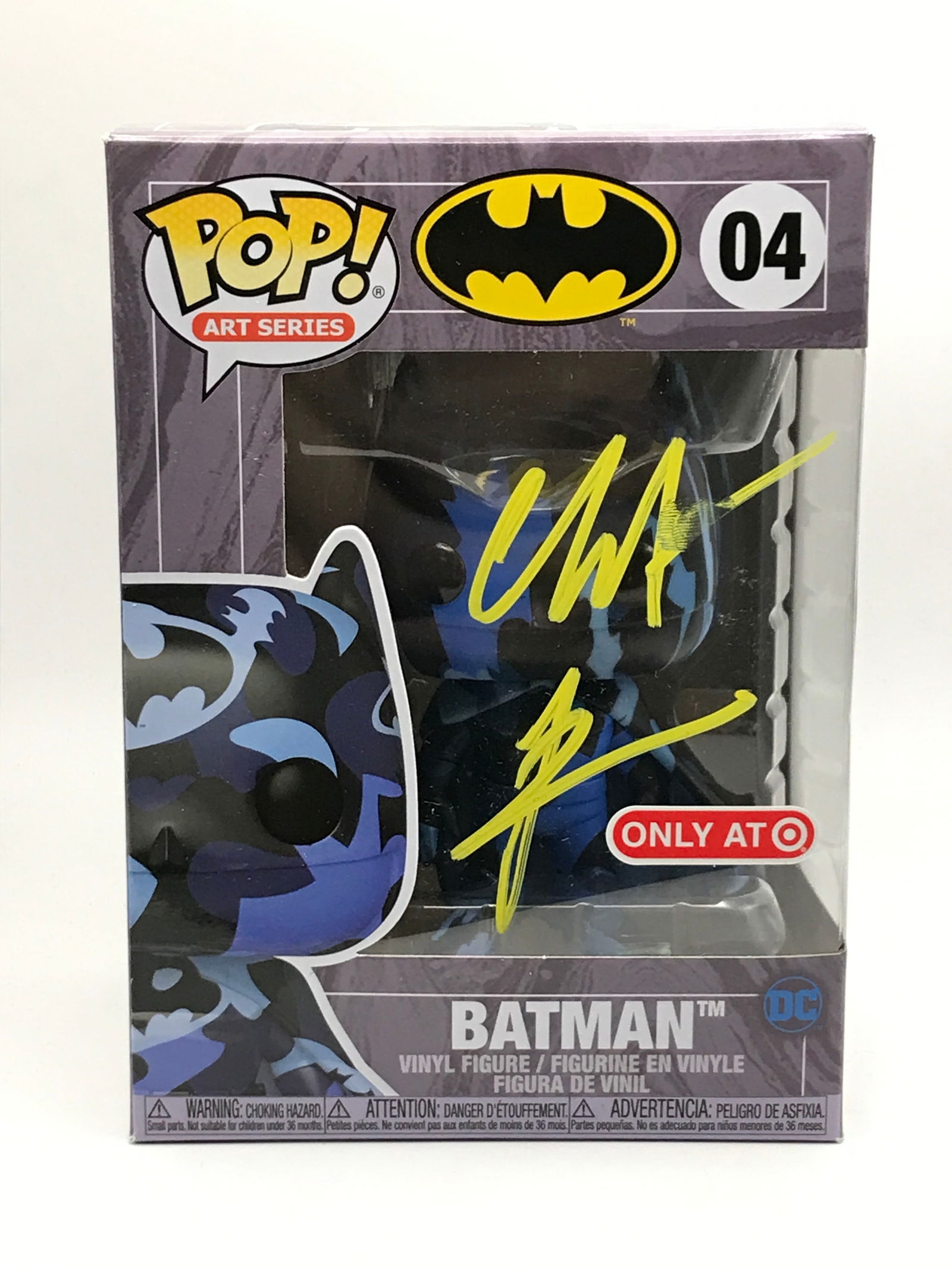 CHRISTIAN BALE SIGNED BATMAN FUNKO POP (KB COA): Prices are in Canadian dollars