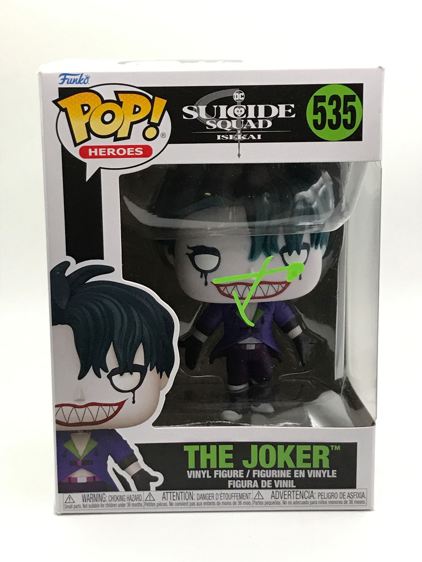 JARED LETO SIGNED THE JOKER FUNKO POP - KB COA: Prices are in Canadian dollars