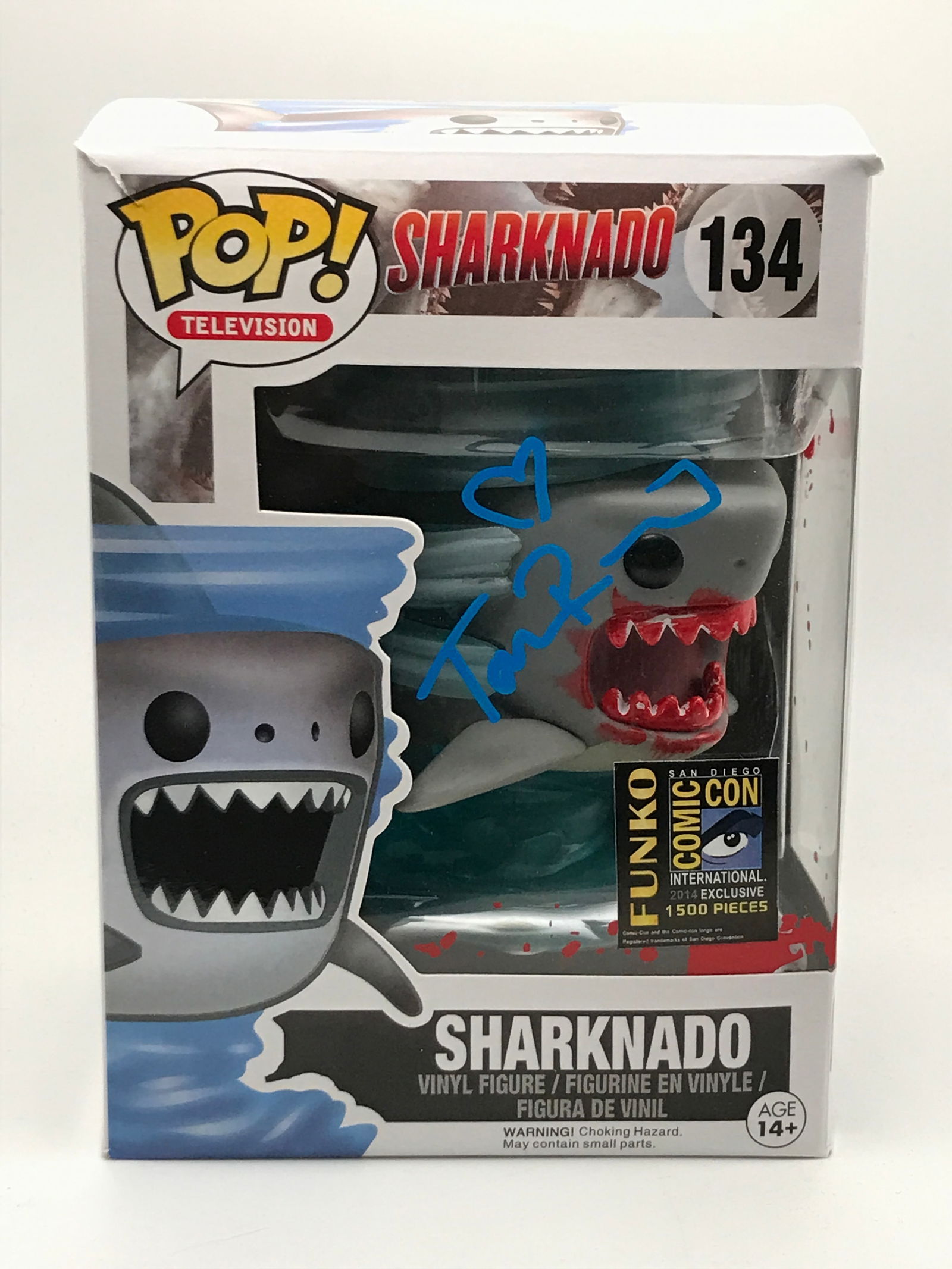 TARA REID SIGNED SHARKNADO FUNKO POP - WWOC COA: Prices are in Canadian dollars