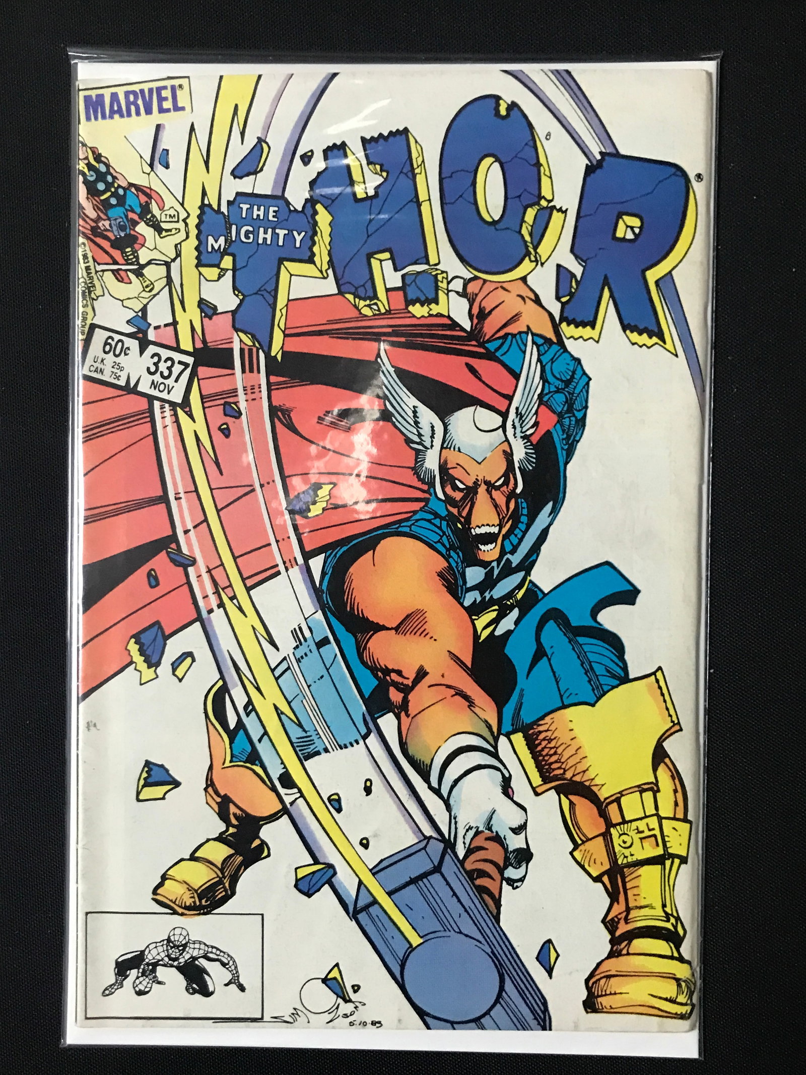 THE MIGHTY THOR NO.337 (1ST BETA RAY BILL) - MARVEL COMICS: Prices are in Canadian dollars