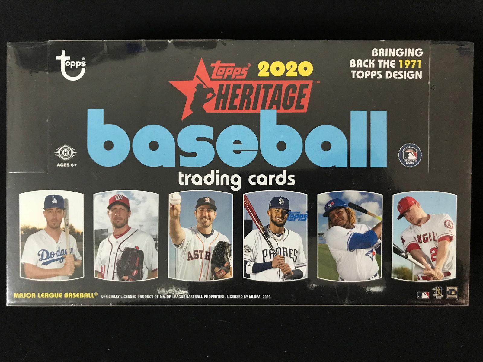 2020 TOPPS HERITAGE BASEBALL SEALED HOBBY BOX: Prices are in Canadian dollars