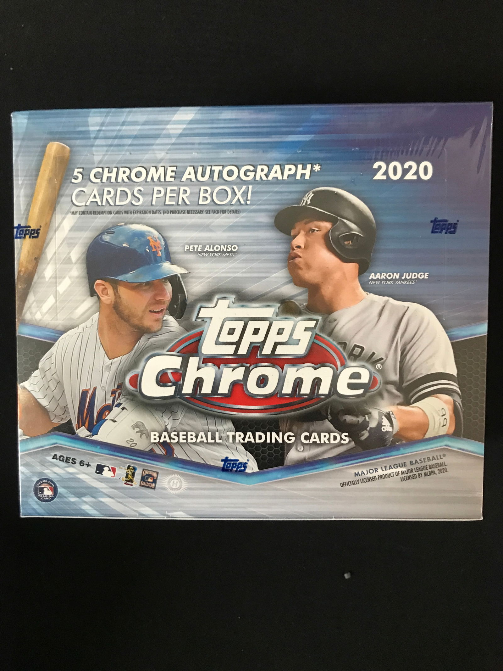 2020 TOPPS CHROME SEALED TRADING CARDS BOX: Prices are in Canadian dollars