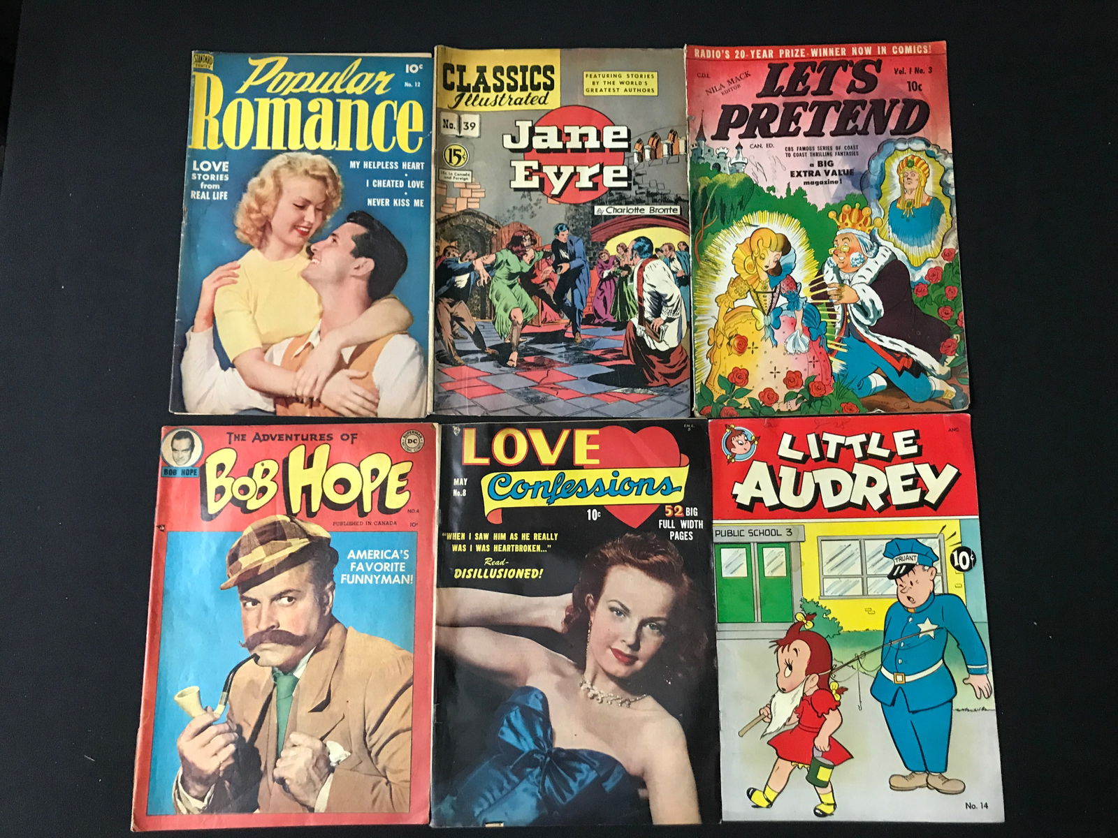 LOT OF 6 COMICS - VARIOUS TITLES AND PUBLISHERS (1 of 1)