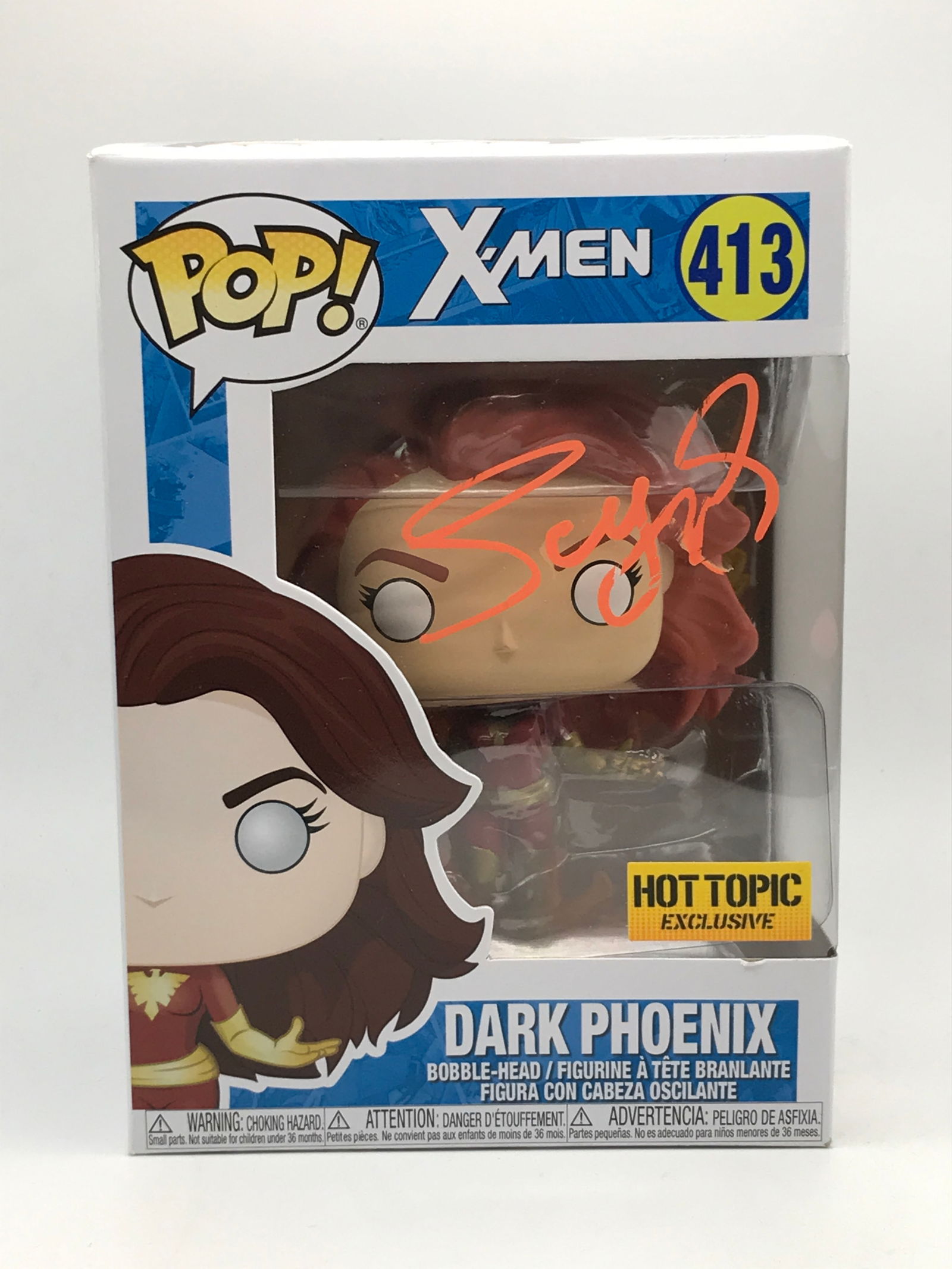 SOPHIE TURNER SIGNED DARK PHOENIX FUNKO POP - KB COA: Prices are in Canadian dollars