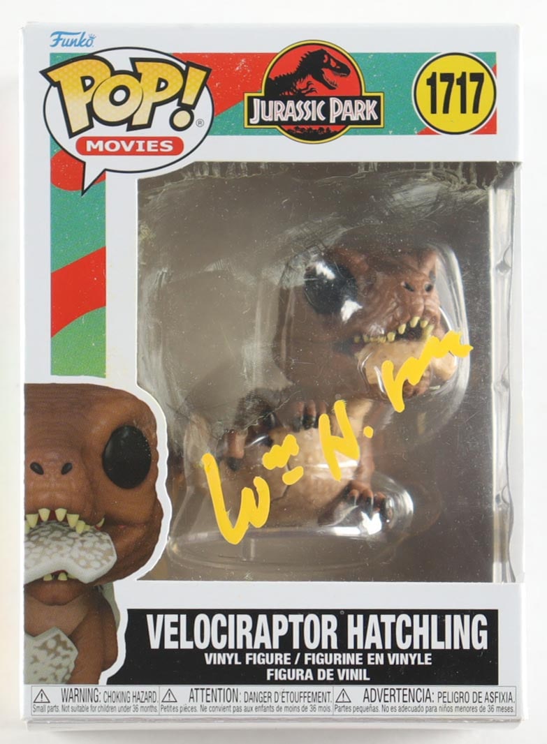 WILIAM H MACY SIGNED JURASSIC PARK FUNKO POP (ACOA COA): Prices are in Canadian dollars