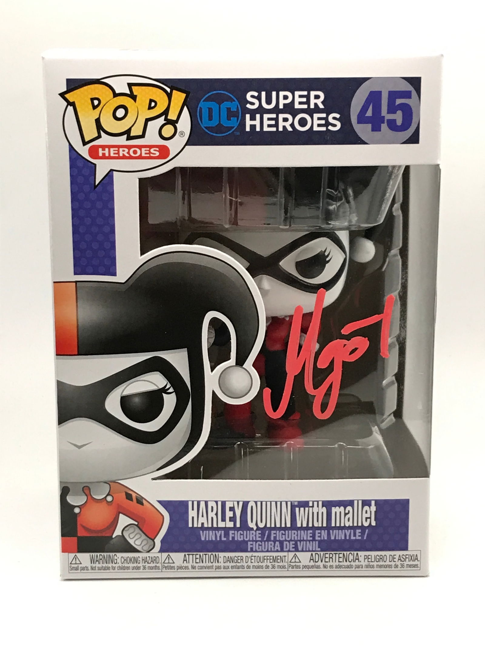 MARGOT ROBBIE SIGNED HARLEY QUINN FUNKO POP - KB COA: Prices are in Canadian dollars