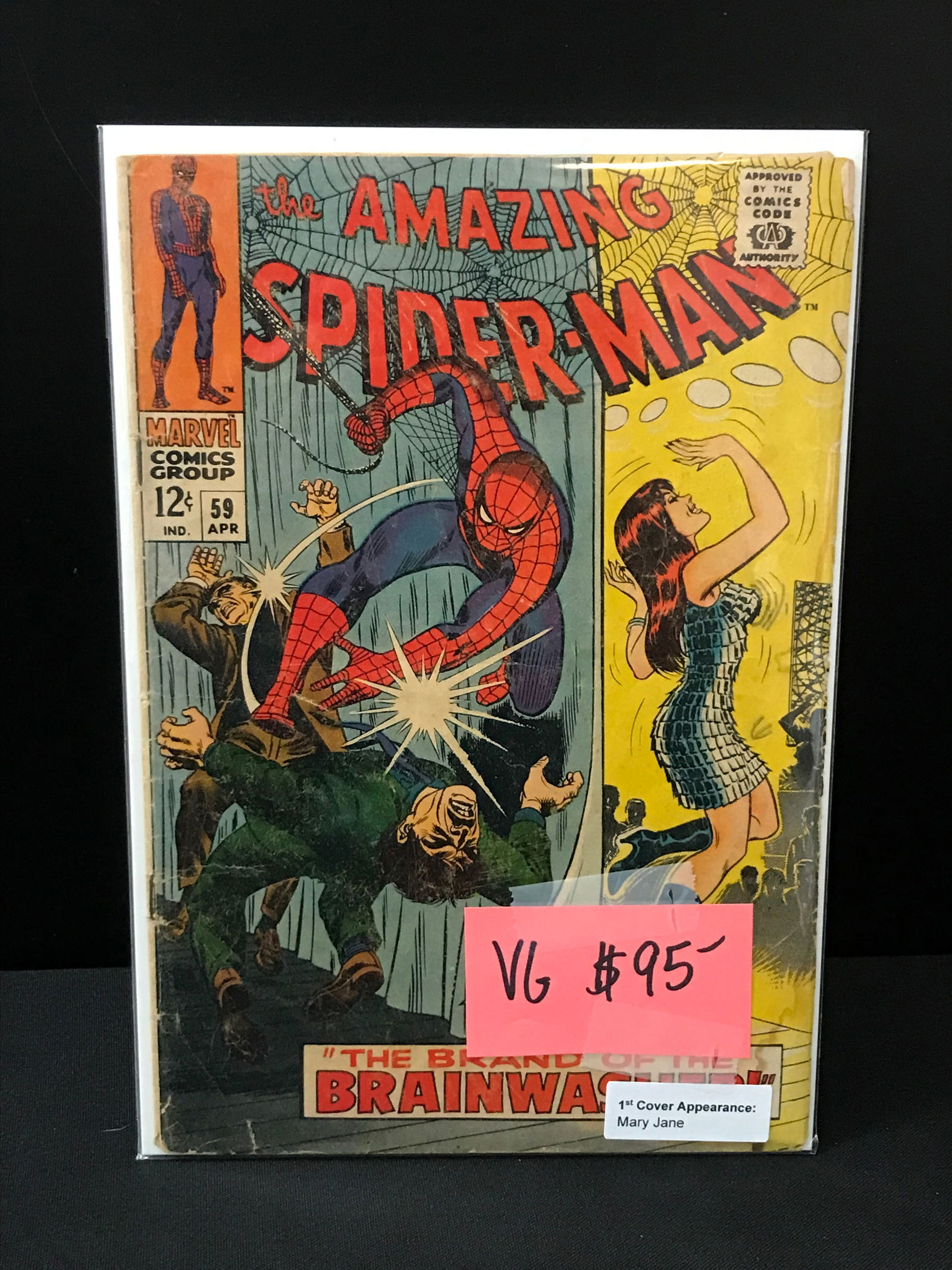 THE AMAZING SPIDERMAN #59 - MARVEL COMICS (1 of 1)