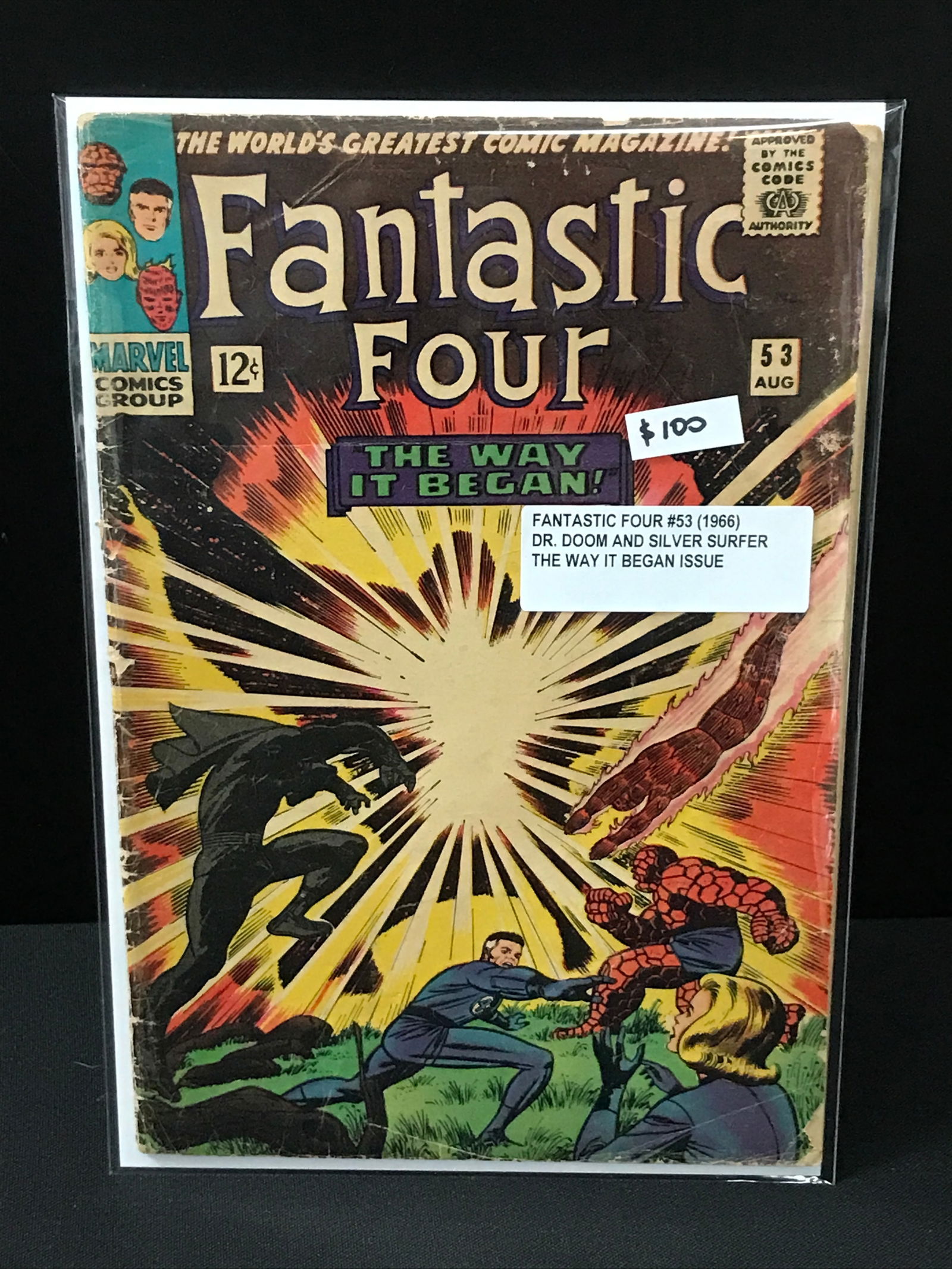 FANTASTIC FOUR #53 (1966) - MARVEL COMICS (1 of 1)