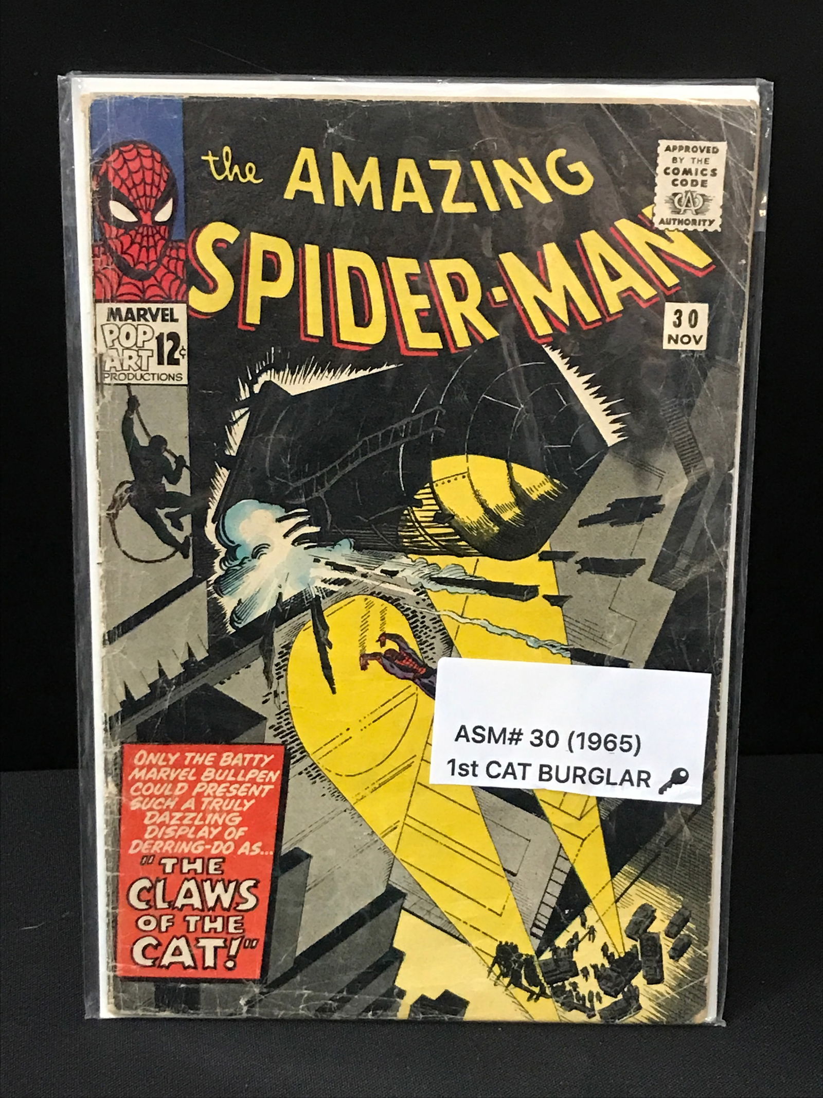 THE AMAZING SPIDERMAN #30 (1965) 1ST CAT BURGLAR - MARVEL COMICS: Prices are in Canadian dollars