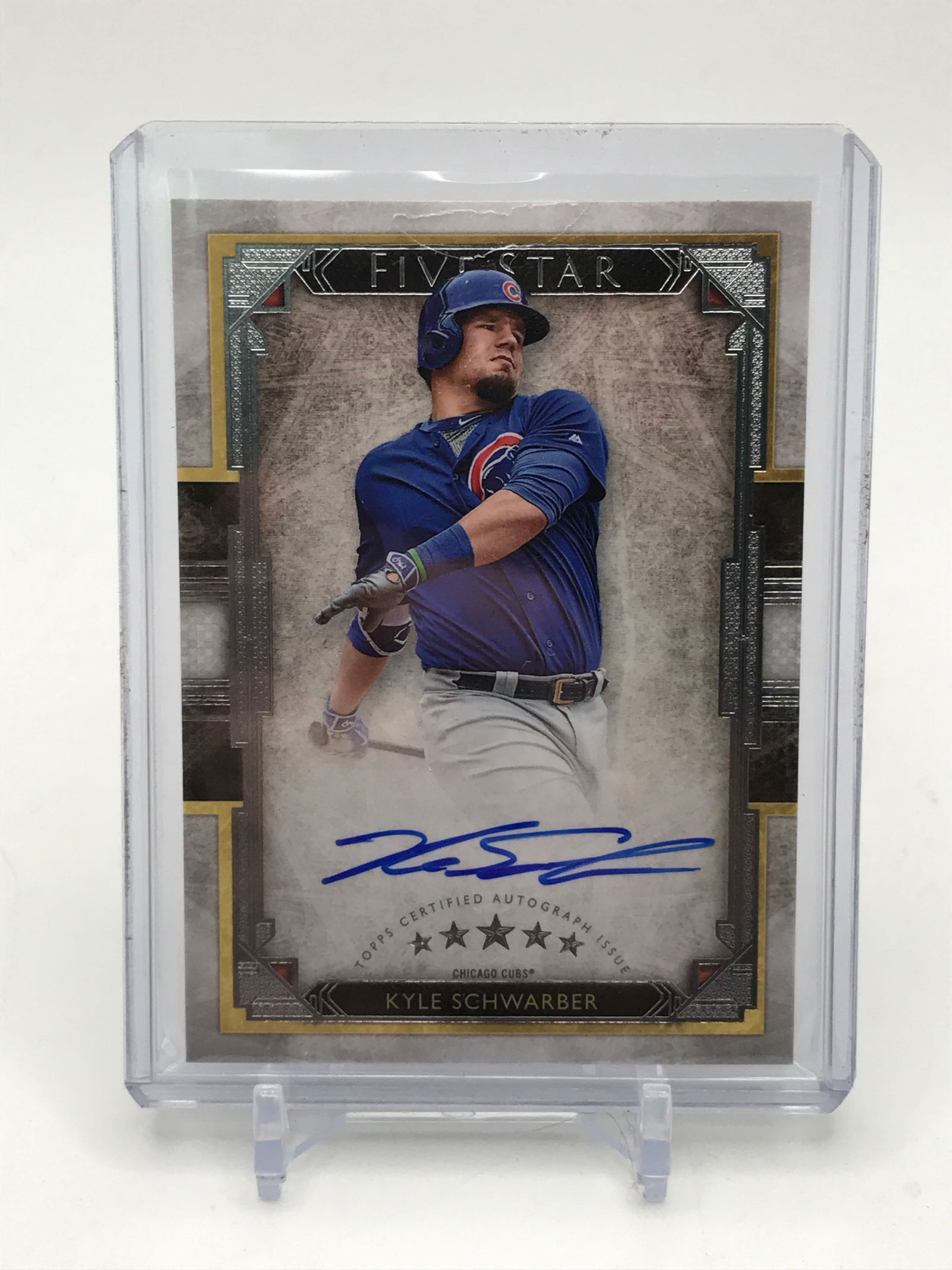2018 TOPPS KYLE SCHWARBER FIVE STAR SIGNED TRADING CARD: Prices are in Canadian dollars