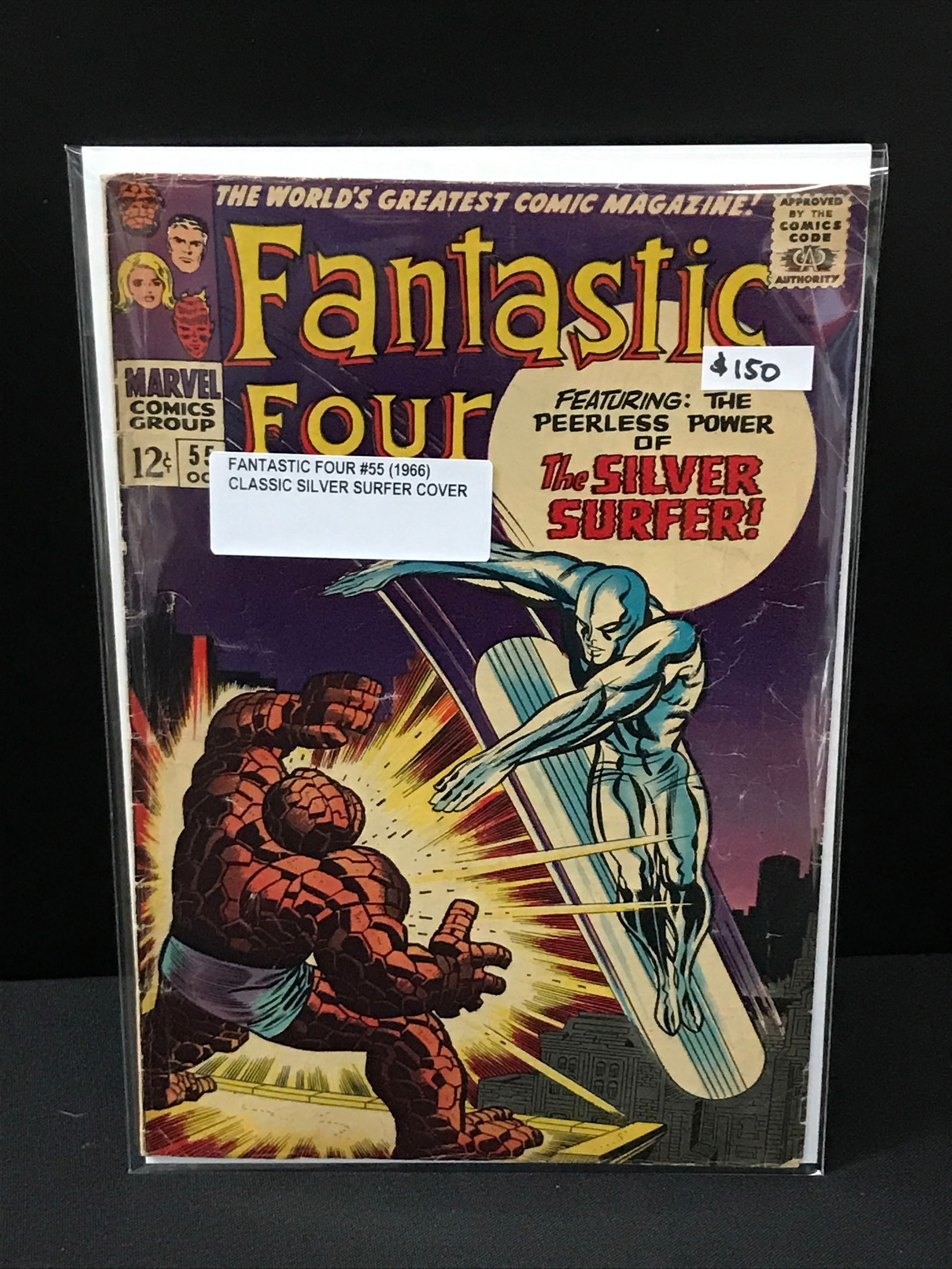 THE FANTASTIC FOUR #55 (1966) - MARVEL COMICS: Prices are in Canadian dollars