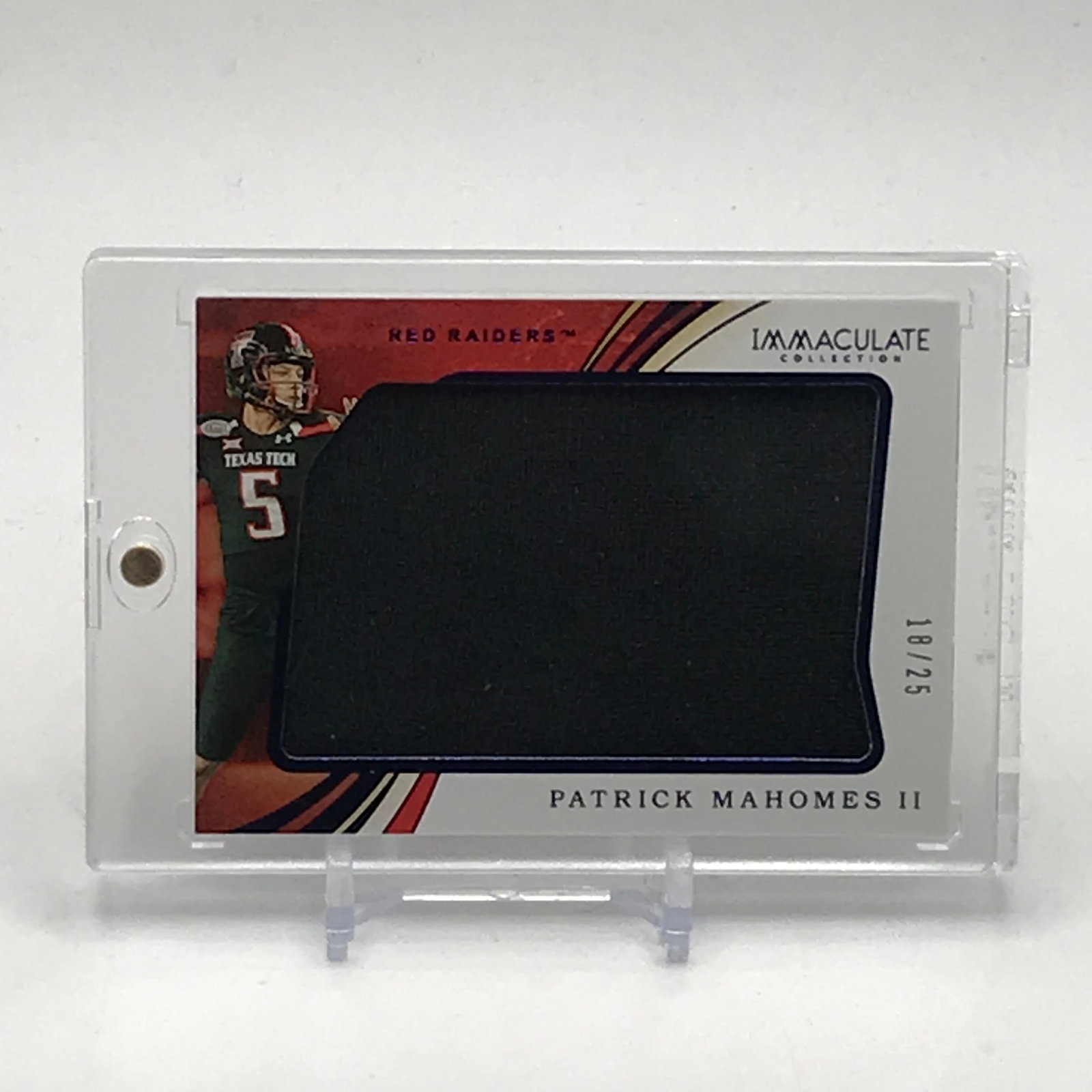 2020 PANINI IMMACULATE COLLECTION PATRICK MAHOMES II PATCH TRADING CARD 18/25: Prices are in Canadian dollars