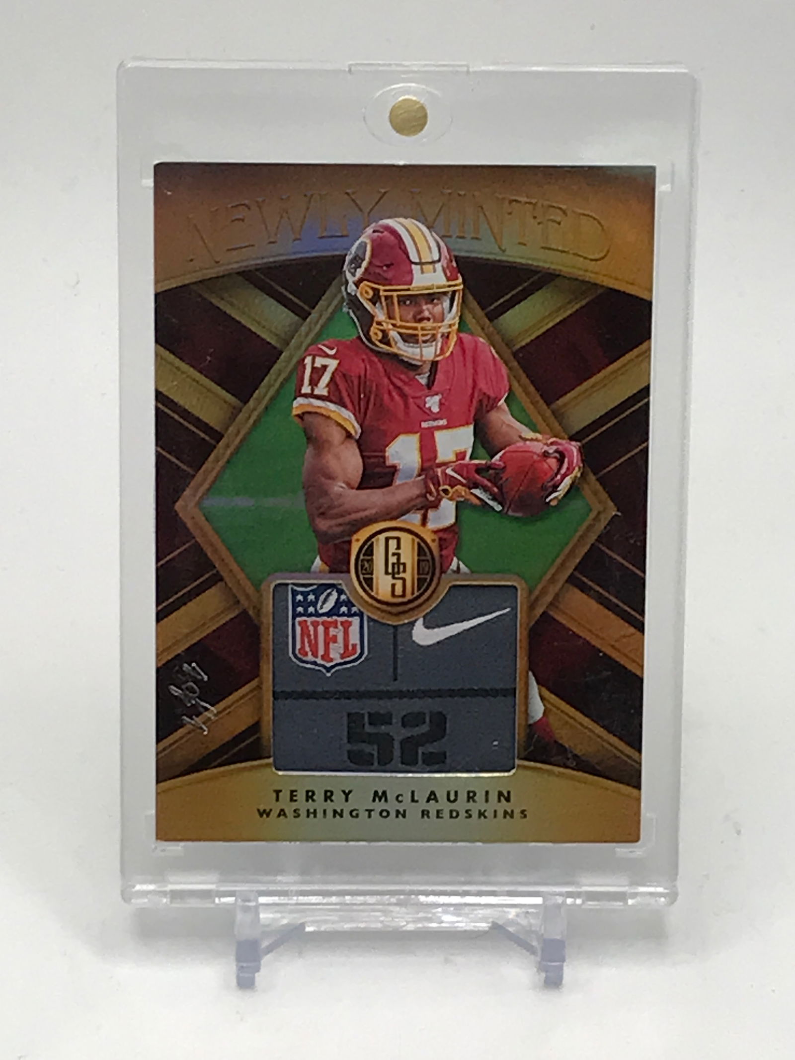 2019 PANINI GOLD STANDARD FOOTBALL TERRY MCLAURIN ROOKIE PATCH CARD 1/1: Prices are in Canadian dollars