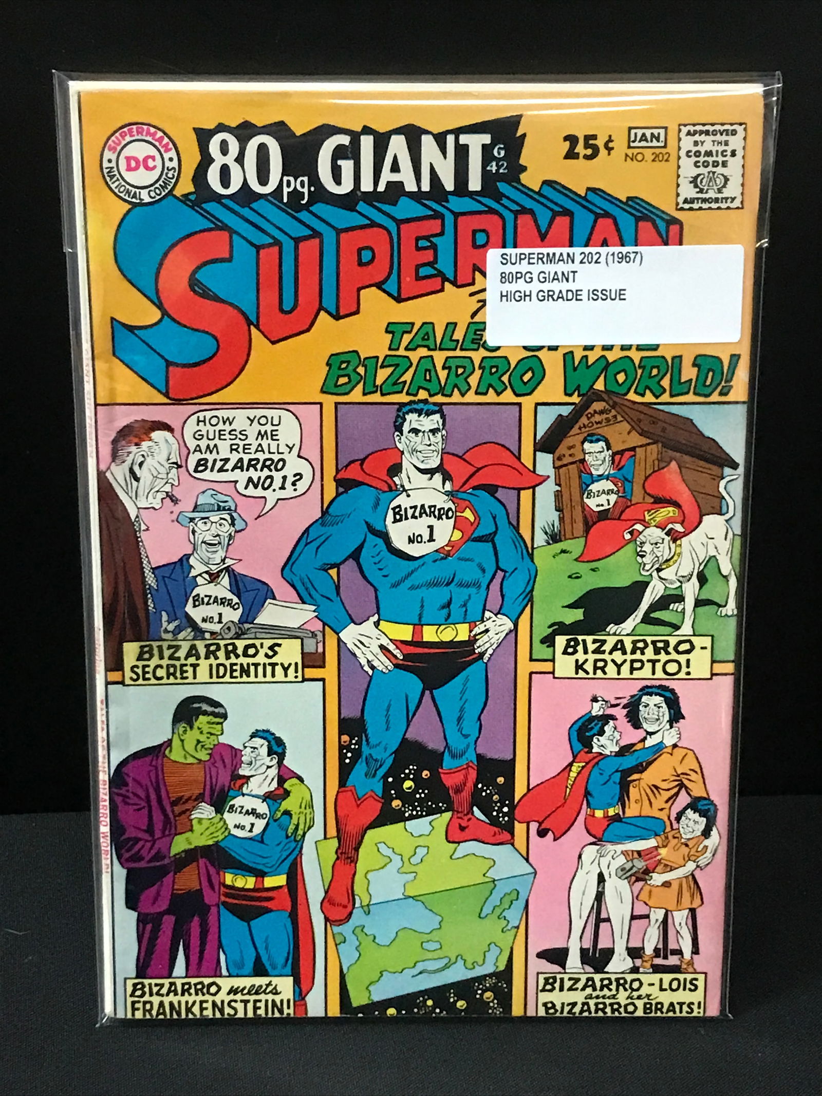 SUPERMAN #202 (1967) - DC COMICS (1 of 1)