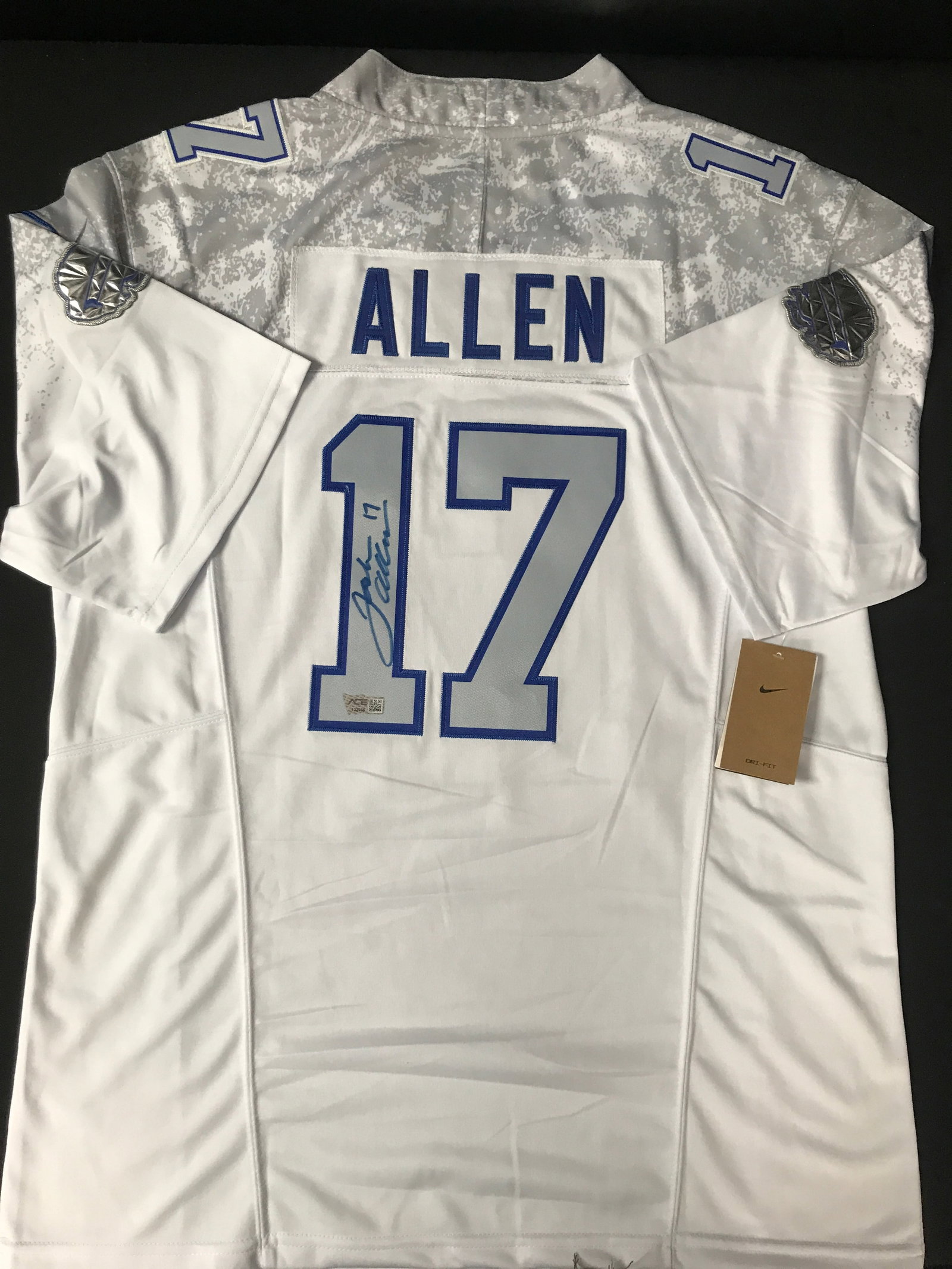 JOSH ALLEN SIGNED BUFFALO BILLS CUSTOM JERSEY - ACE COA: Prices are in Canadian dollars