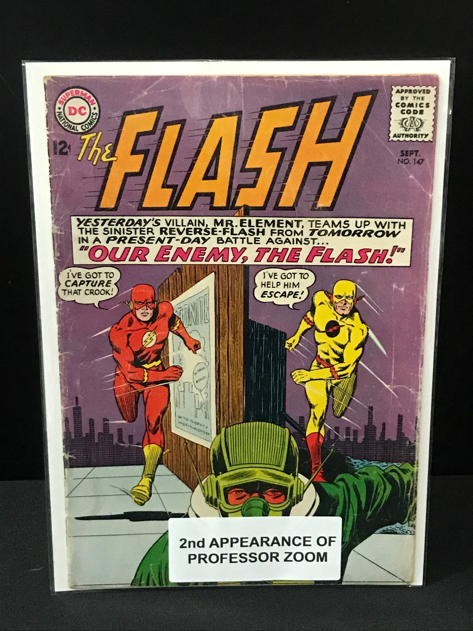 THE FLASH #147 2ND APPEARANCE OF PROFESSOR ZOOM - DC COMICS: Prices are in Canadian dollars