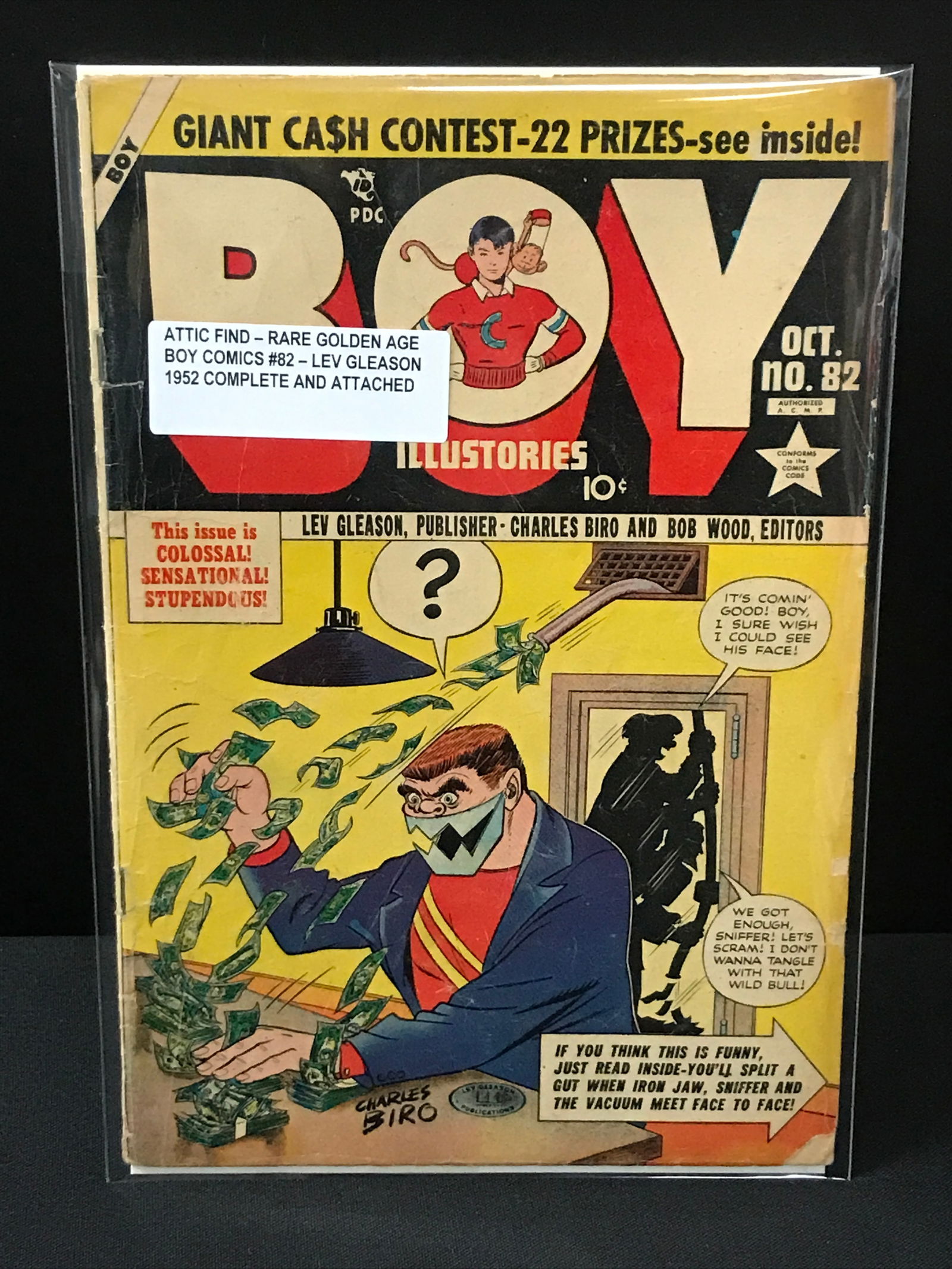 BOY COMICS #82 (1952) COMPLETE AND ATTACHED: Prices are in Canadian dollars