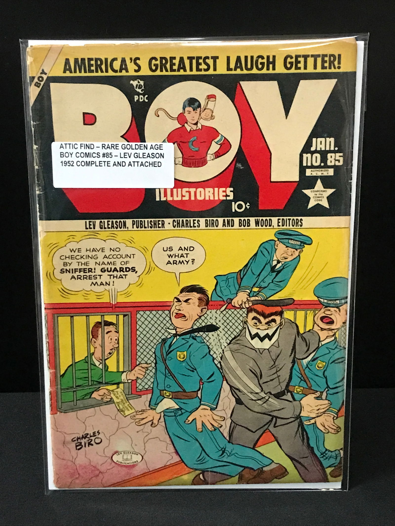 BOY COMICS #85 (1952) COMPLETE AND ATTACHED: Prices are in Canadian dollars