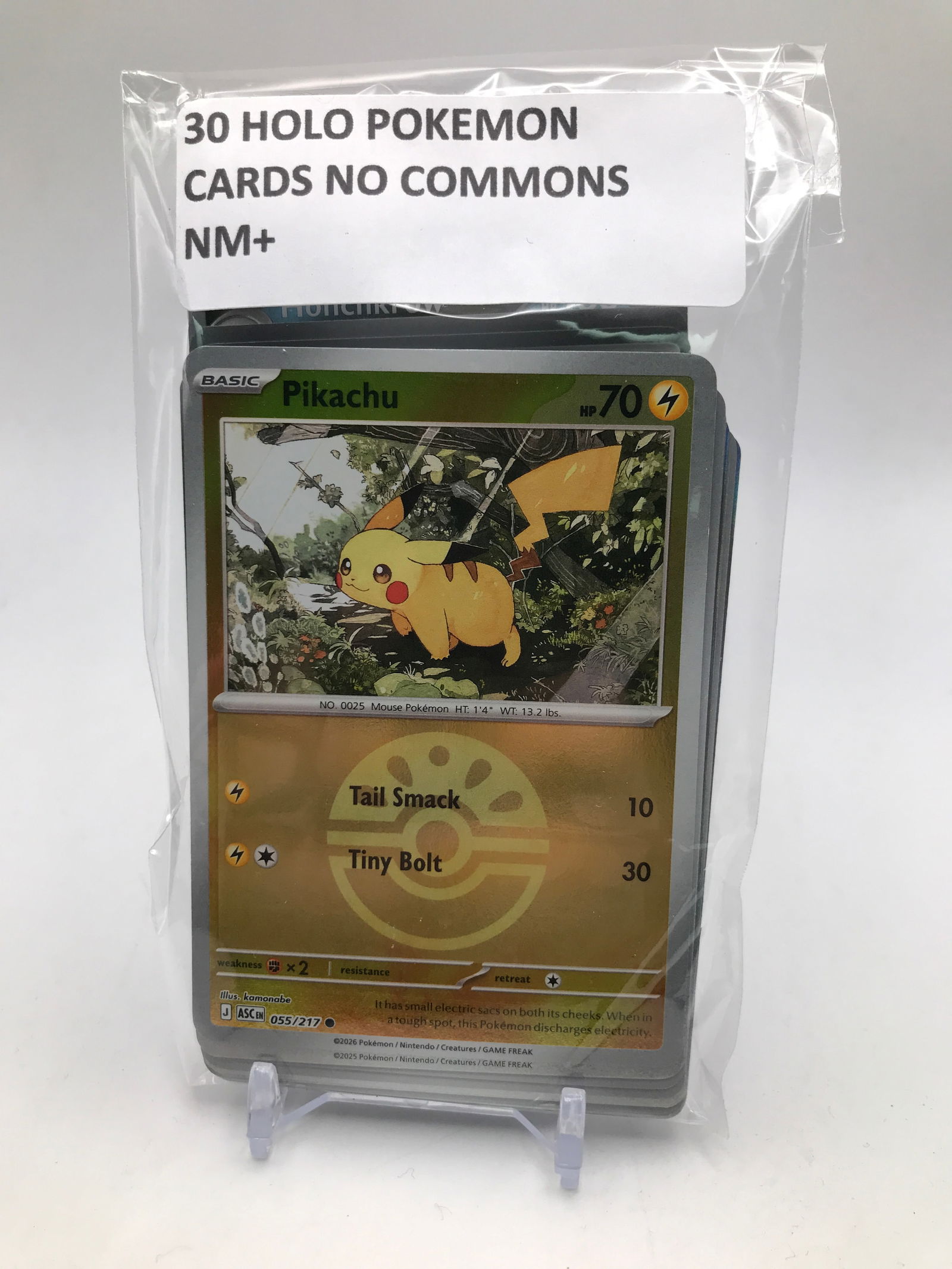 LOT OF 3O POKEMON TCG CARDS HOLOS ONLY NO COMMONS NM+: Prices are in Canadian dollars