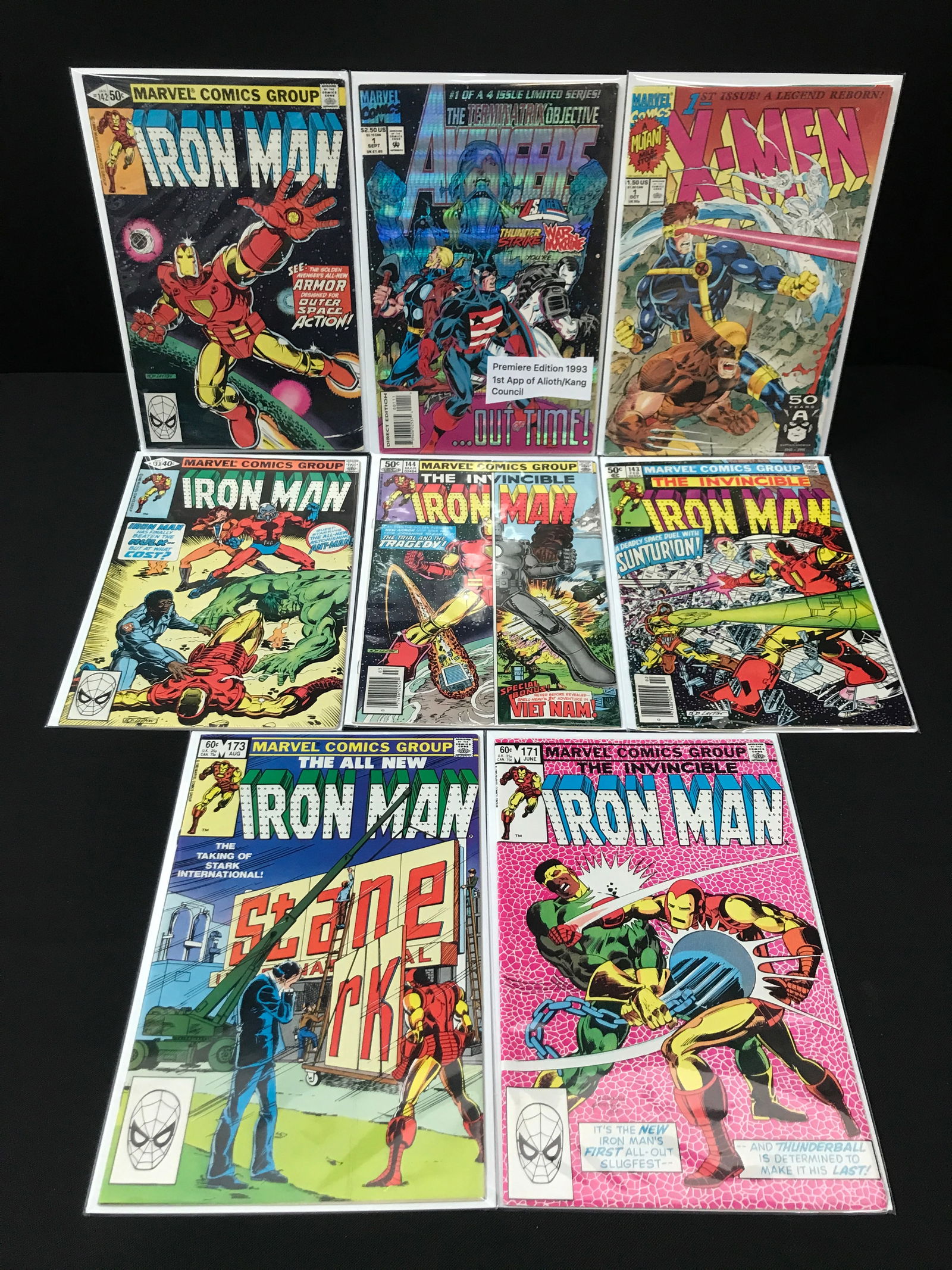 LOT OF 8 MARVEL COMICS - VARIOUS TITLES (1 of 1)