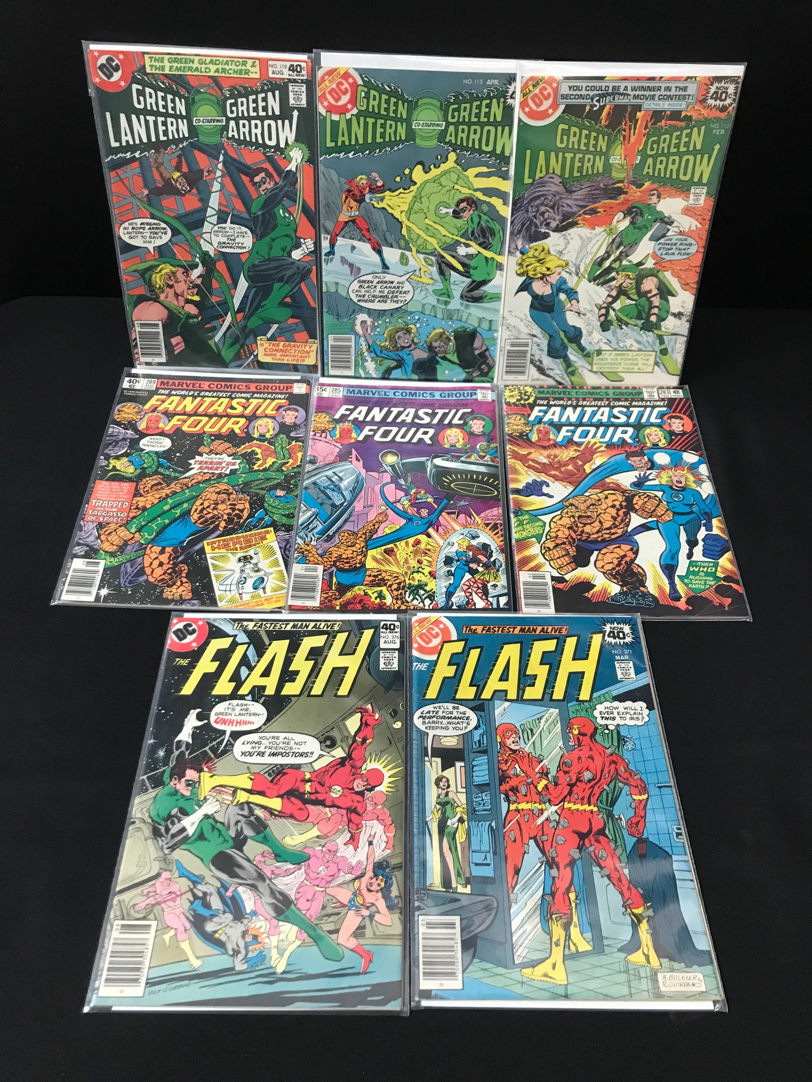 LOT OF 8 MARVEL / DC COMICS - VARIOUS TITLES (1 of 1)