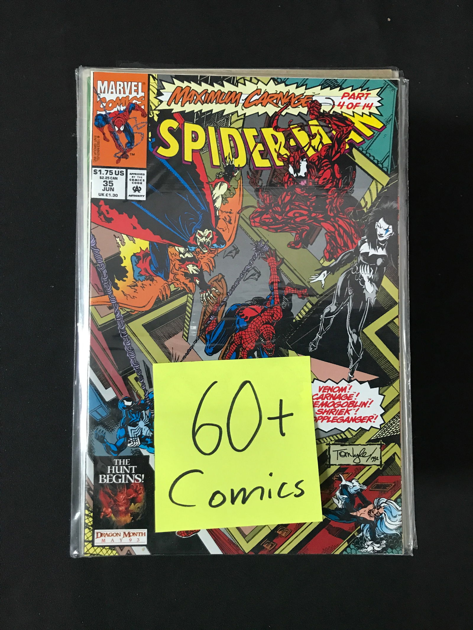 LOT OF 60 SUPERHERO COMICS: Prices are in Canadian dollars