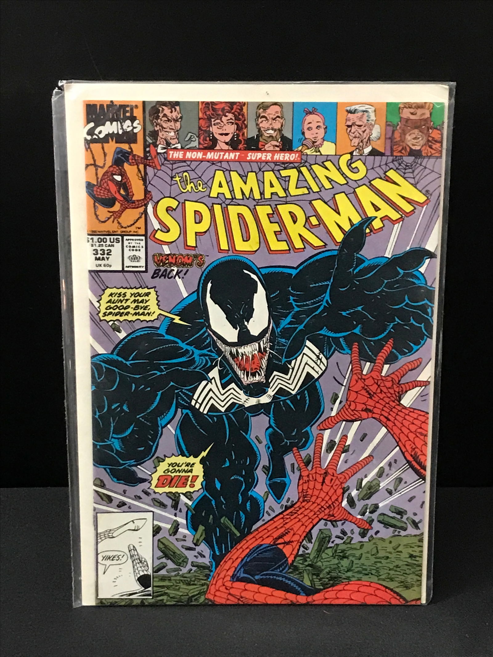 MARVEL COMICS THE AMAZING SPIDER-MAN NO.332 (1 of 1)