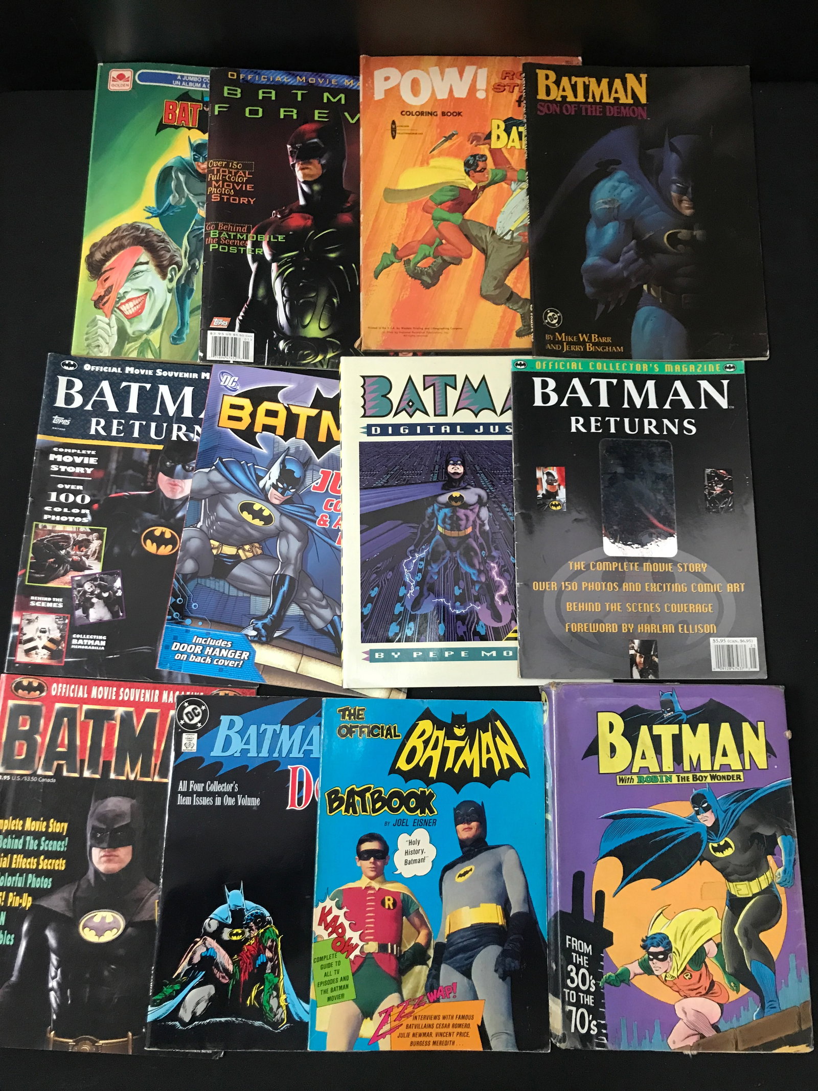 VINTAGE BATMAN COMIC BOOK LOT: Prices are in Canadian dollars
