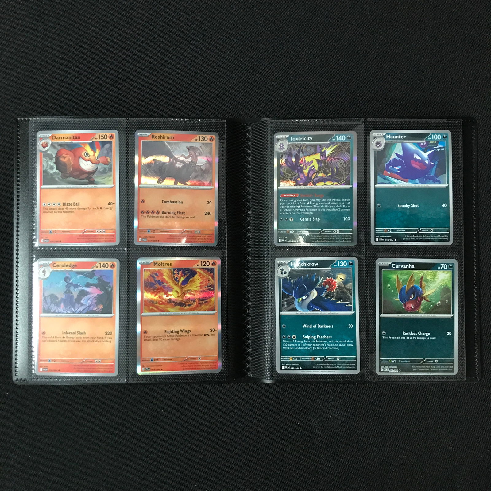 LARGE BINDER OF VARIOUS POKEMON CARDS: Prices are in Canadian dollars