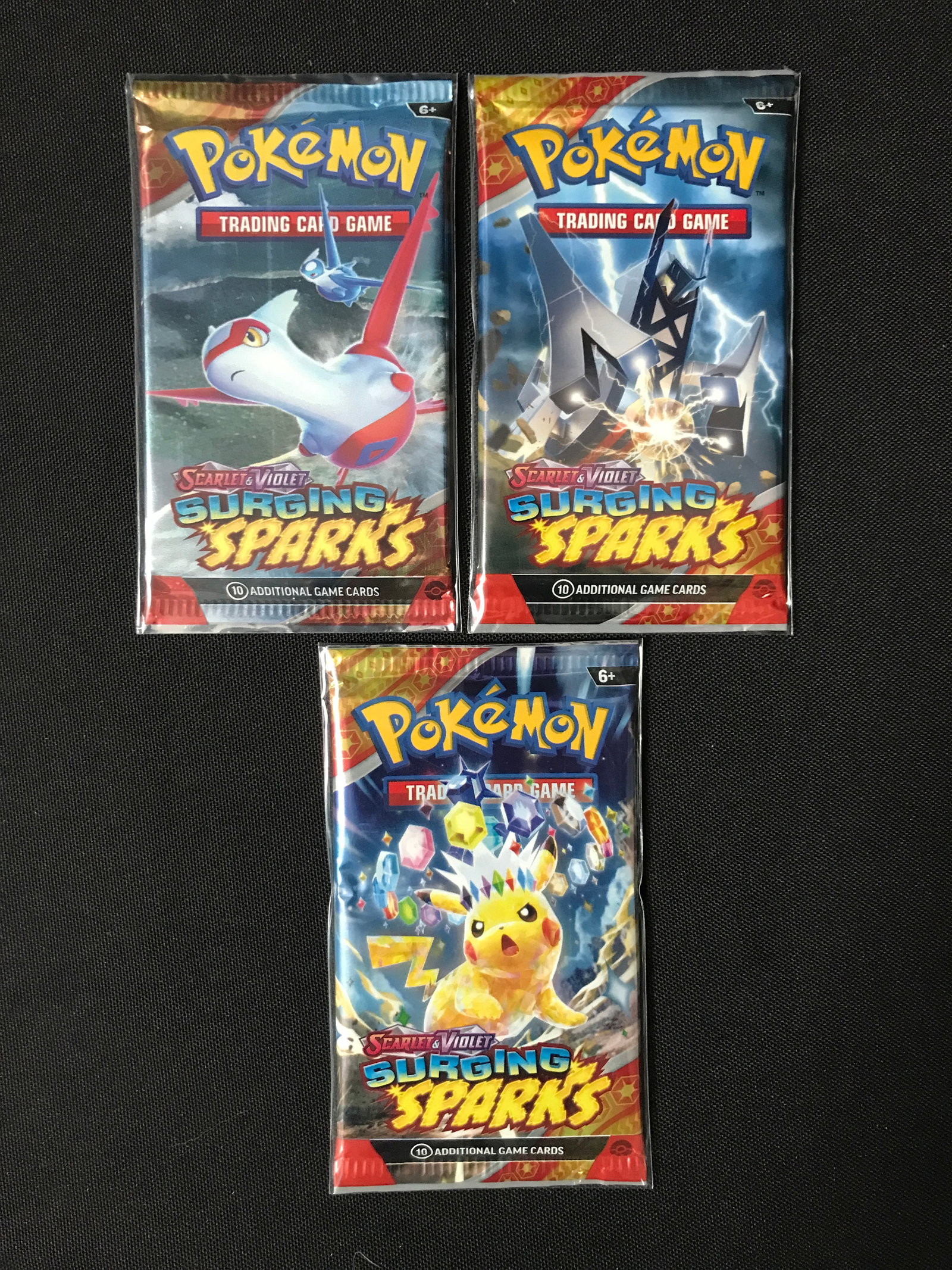 SEALED POKEMON SURGING SPARKS BOOSTER PACKS: Prices are in Canadian dollars