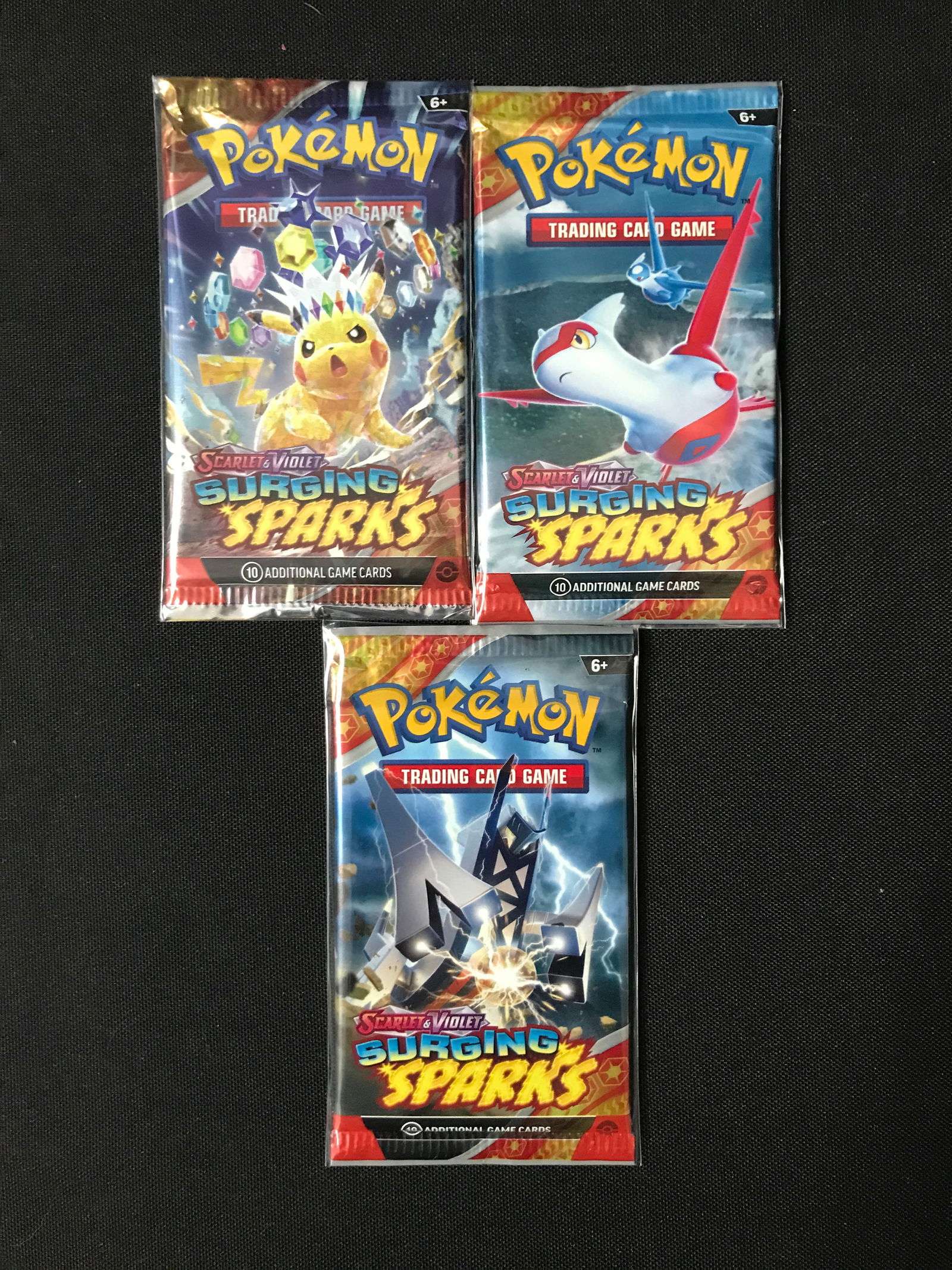 SEALED POKEMON SURGING SPARKS BOOSTER PACKS: Prices are in Canadian dollars