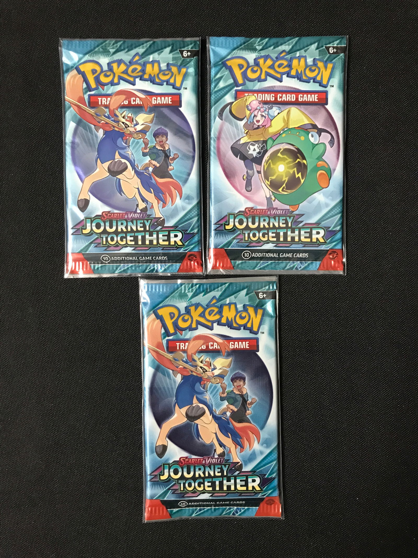 SEALED POKEMON JOURNEY TOGETHER BOOSTER PACKS: Prices are in Canadian dollars