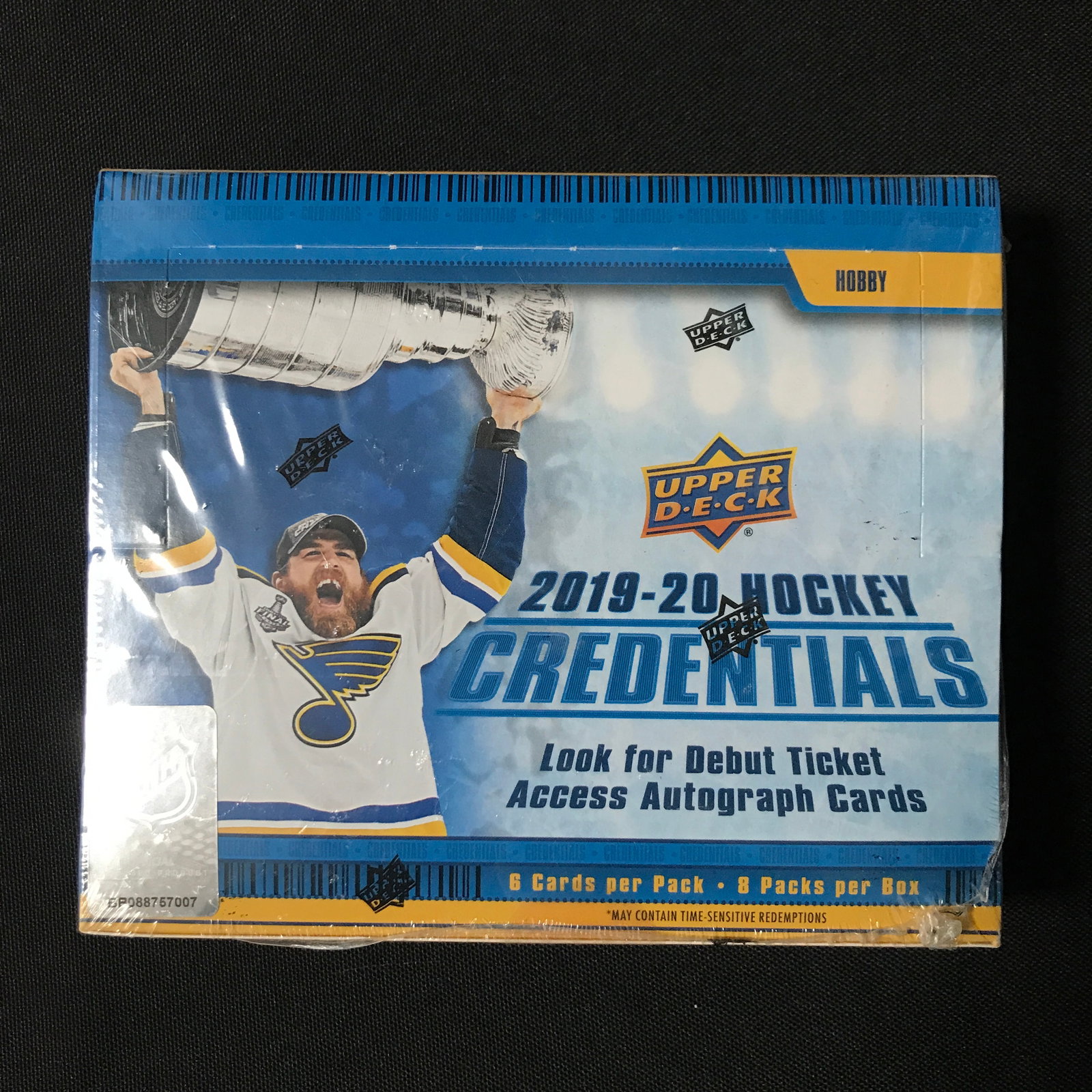 SEALED 2018-19 UPPER DECK CREDENTIALS HOBBY BOX: Prices are in Canadian dollars