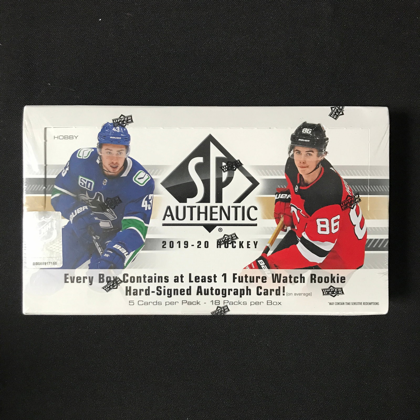 SEALED 2019-20 UPPER DECK SP AUTHENTIC HOBBY BOX: Prices are in Canadian dollars