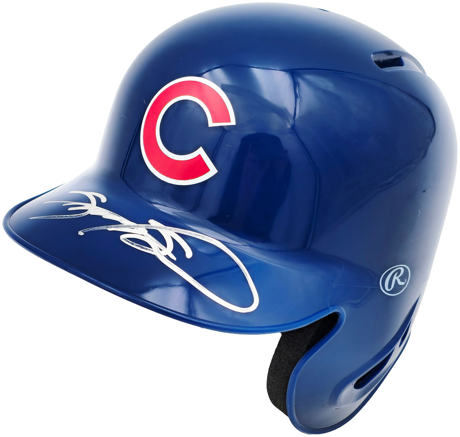 SAMMY SOSA SIGNED CHICAGO CUBS MINI HELMET (BECKETT COA) (1 of 3)