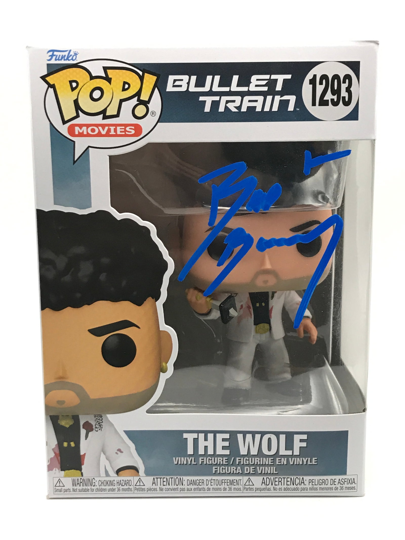 BAD BUNNY SIGNED THE WOLF FUNKO POP (KB COA): Prices are in Canadian dollars