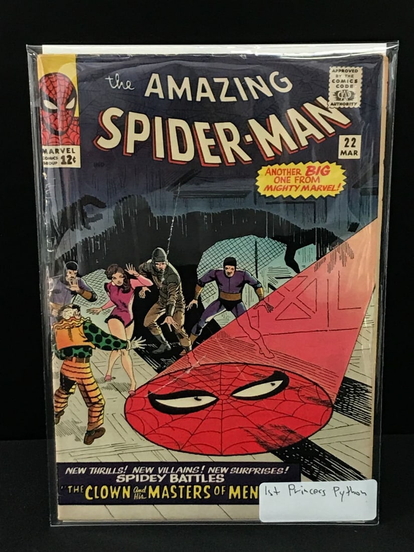 MARVEL COMICS THE AMAZING SPIDER-MAN NO.22 (1ST APPEARANCE PRINCESS PYTHON) (1 of 1)