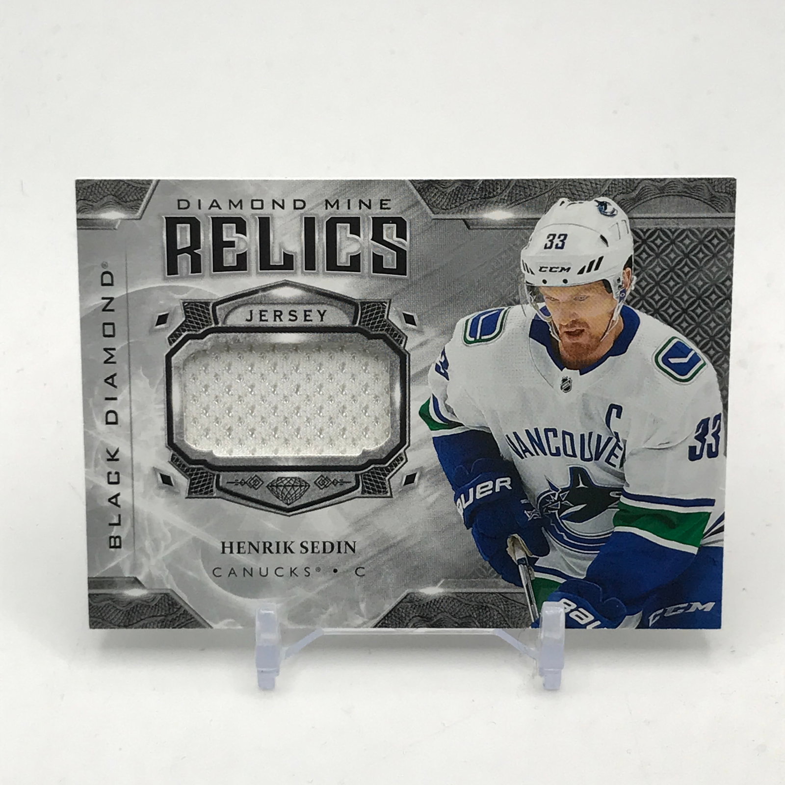 2019-20 UPPER DECK BLACK DIAMOND RELICS HENRIK SEDIN: Prices are in Canadian dollars