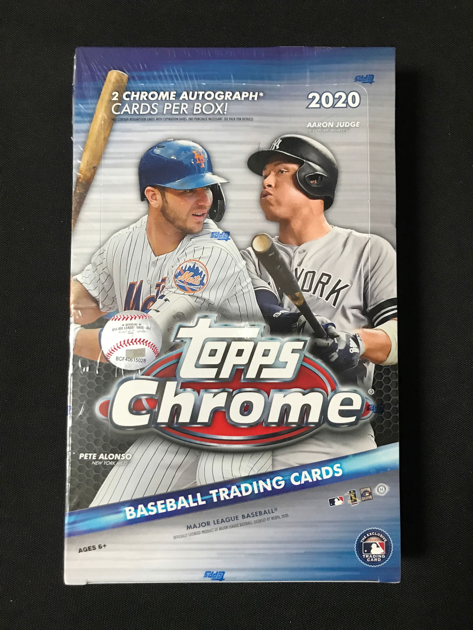 SEALED 2020 TOPPS CHROME BASEBALL HOBBY BOX (1 of 1)
